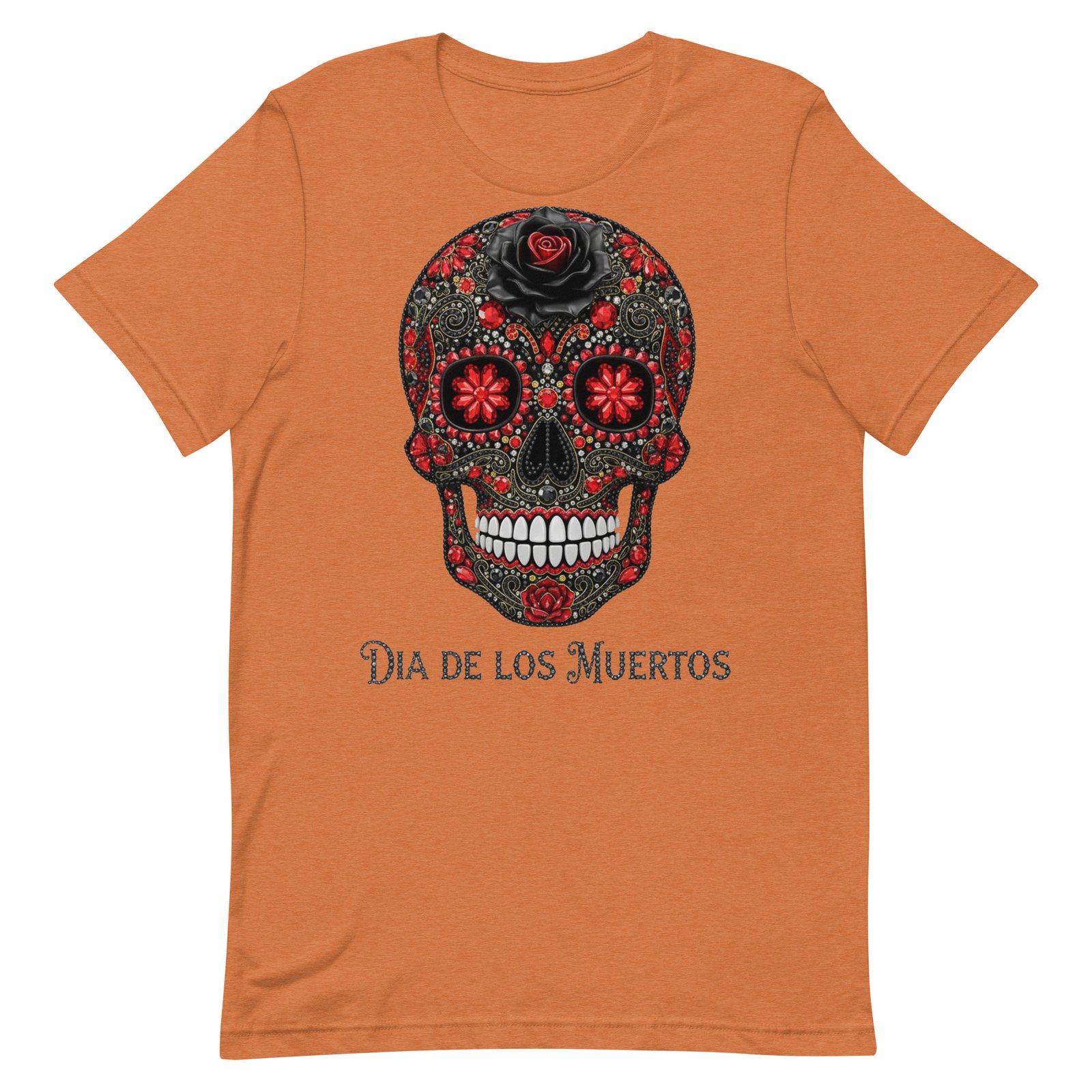 Dia de los Muertos Skull Unisex t-shirt - Image 92