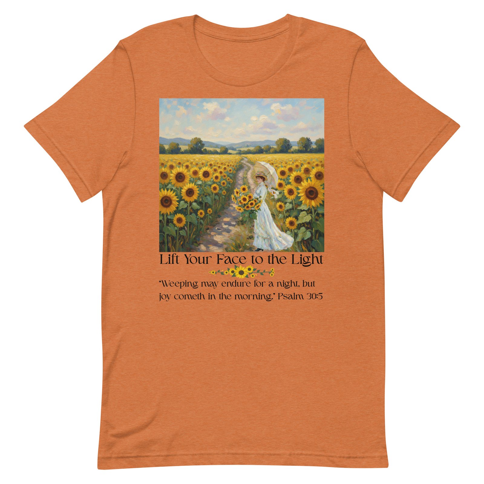 Lift your face to the light-Unisex t-shirt - Image 92