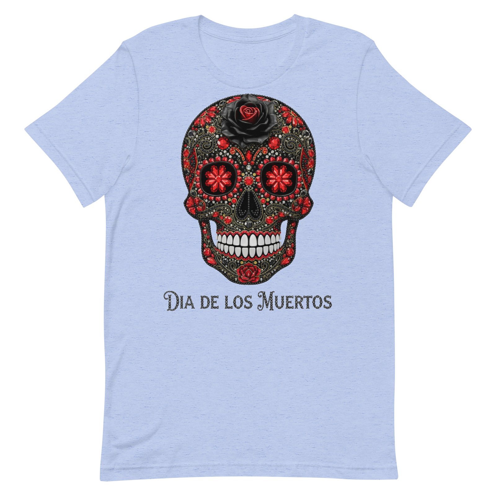 Dia de los Muertos Skull Unisex t-shirt - Image 19