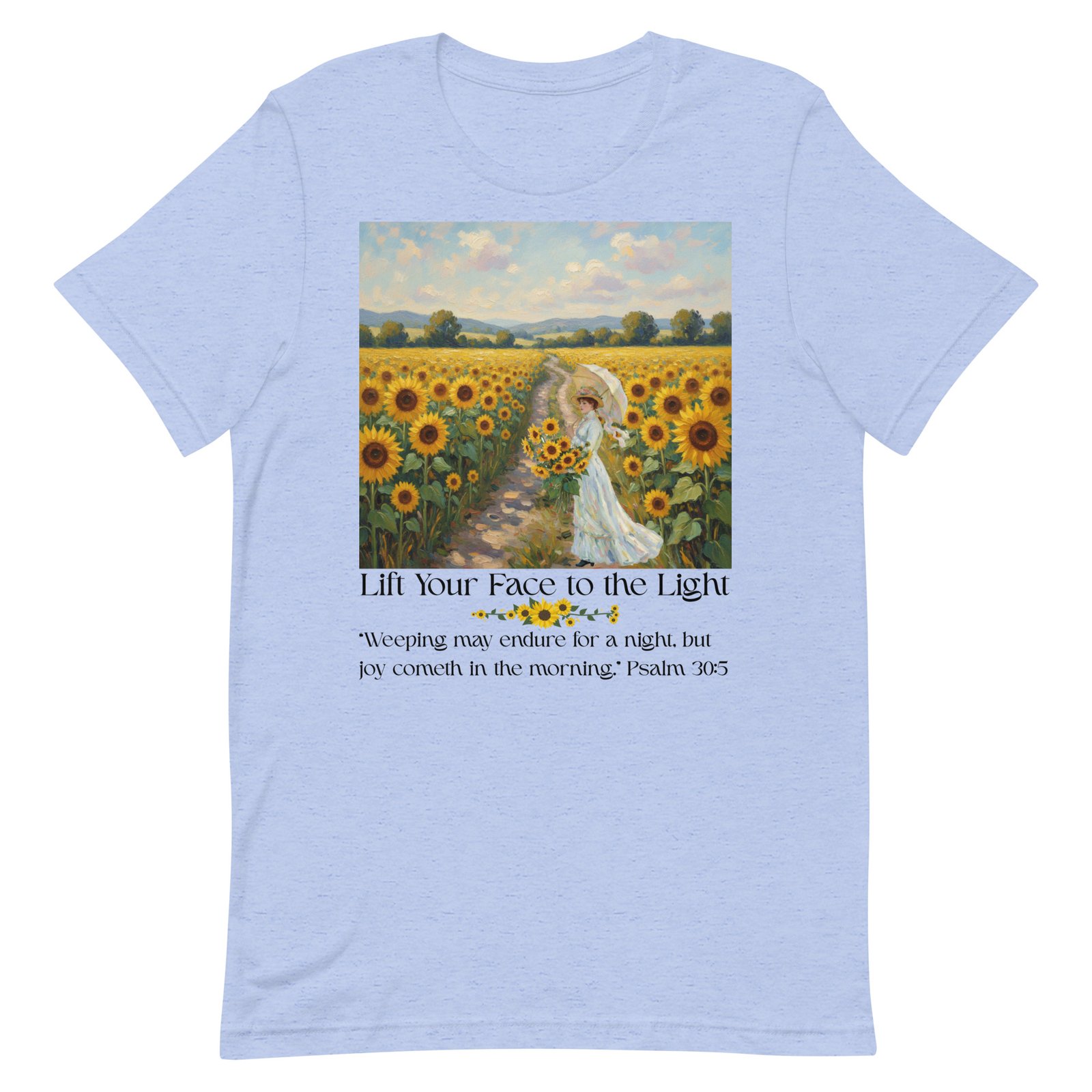 Lift your face to the light-Unisex t-shirt - Image 19