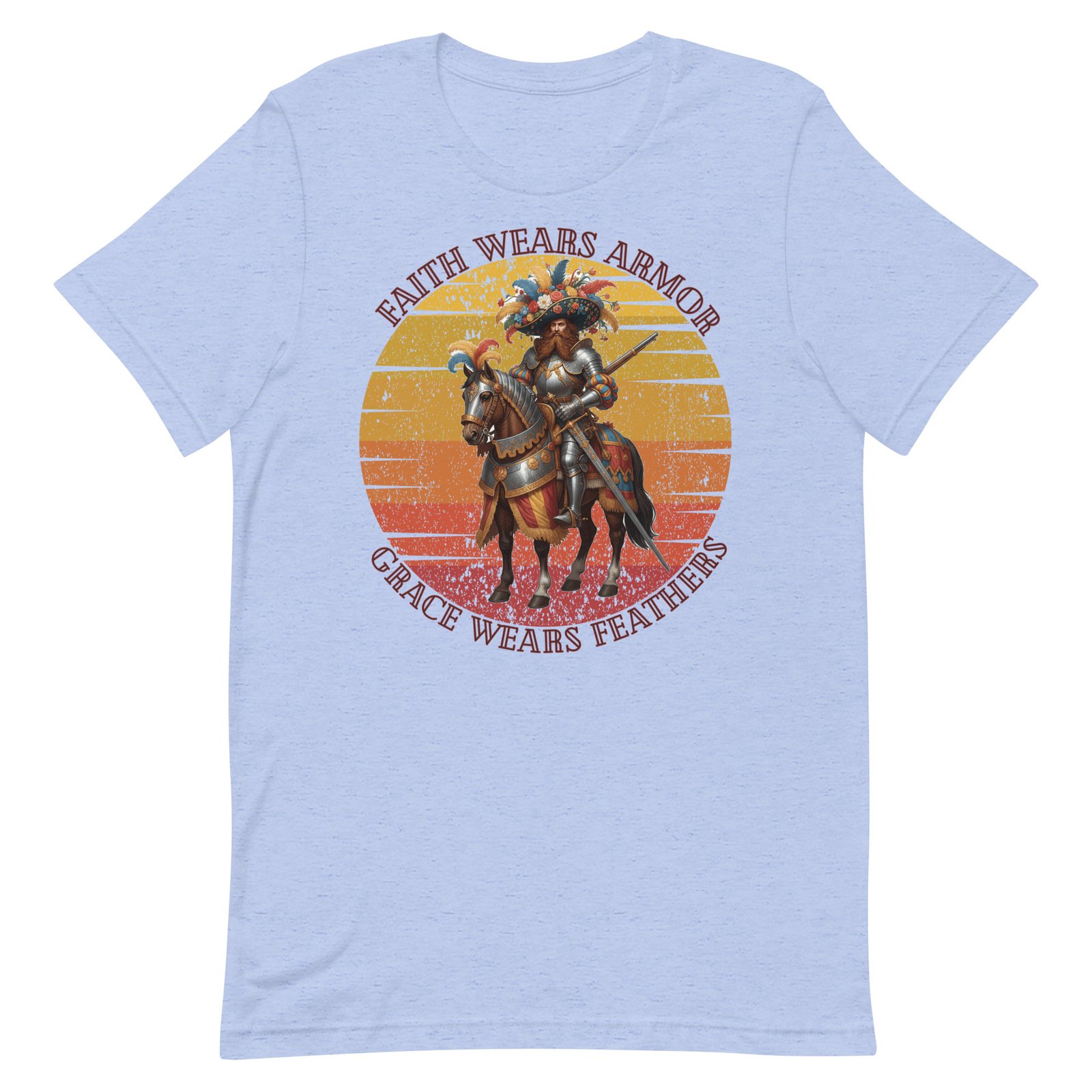 Armored and feathered Unisex t-shirt - Image 19