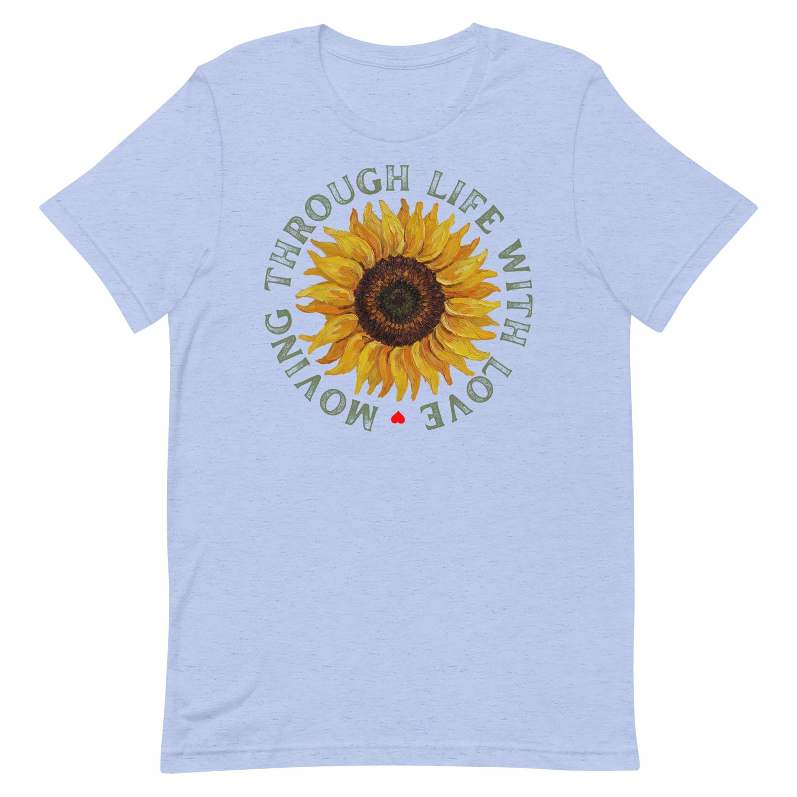 Moving through life with love Unisex t-shirt - Image 19