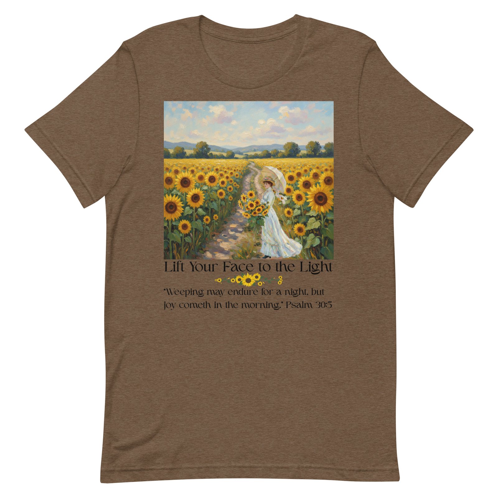 Lift your face to the light-Unisex t-shirt - Image 95