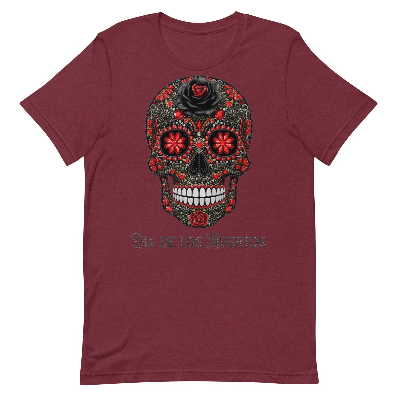 Dia de los Muertos Skull Unisex t-shirt - Image 20