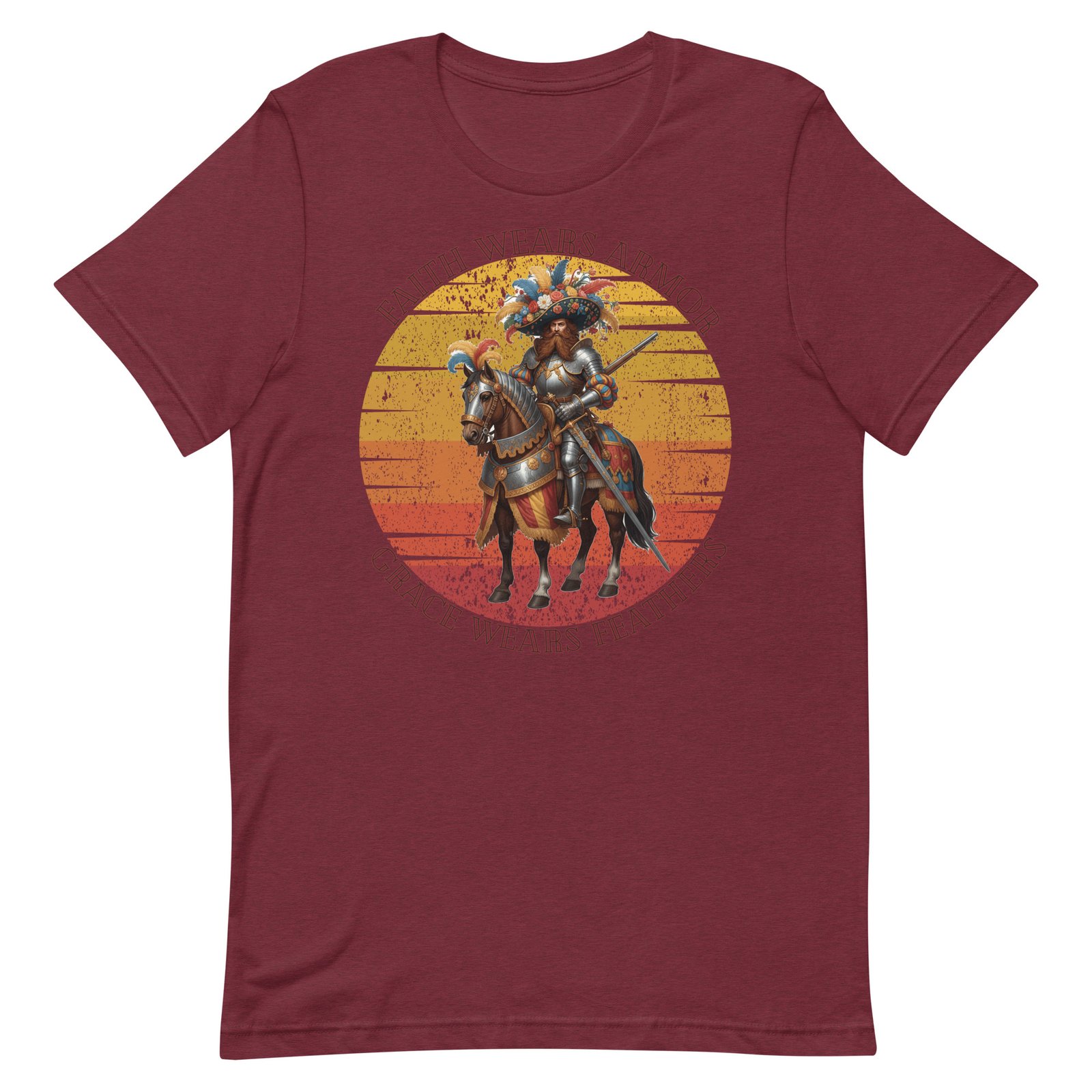 Armored and feathered Unisex t-shirt - Image 20