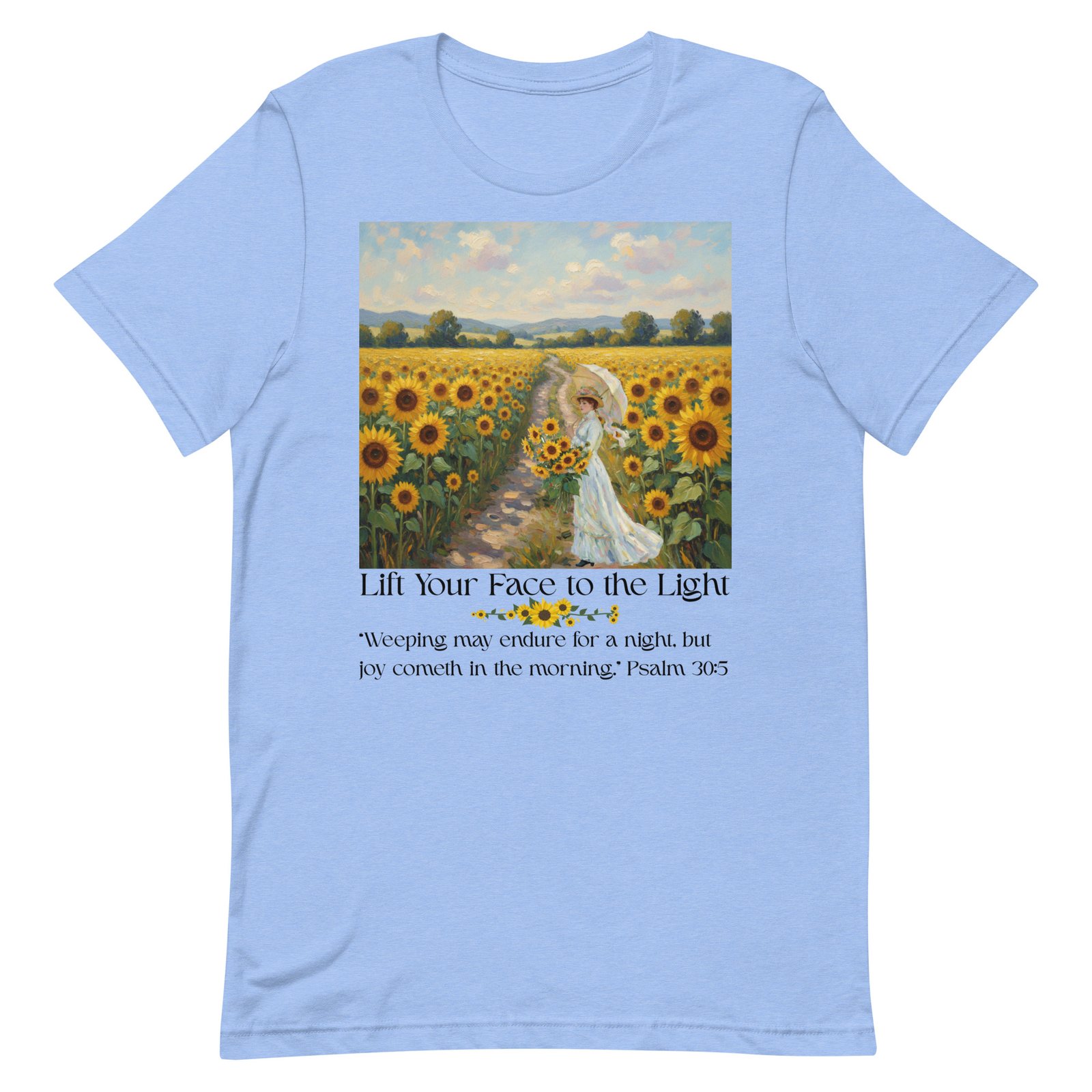 Lift your face to the light-Unisex t-shirt - Image 98