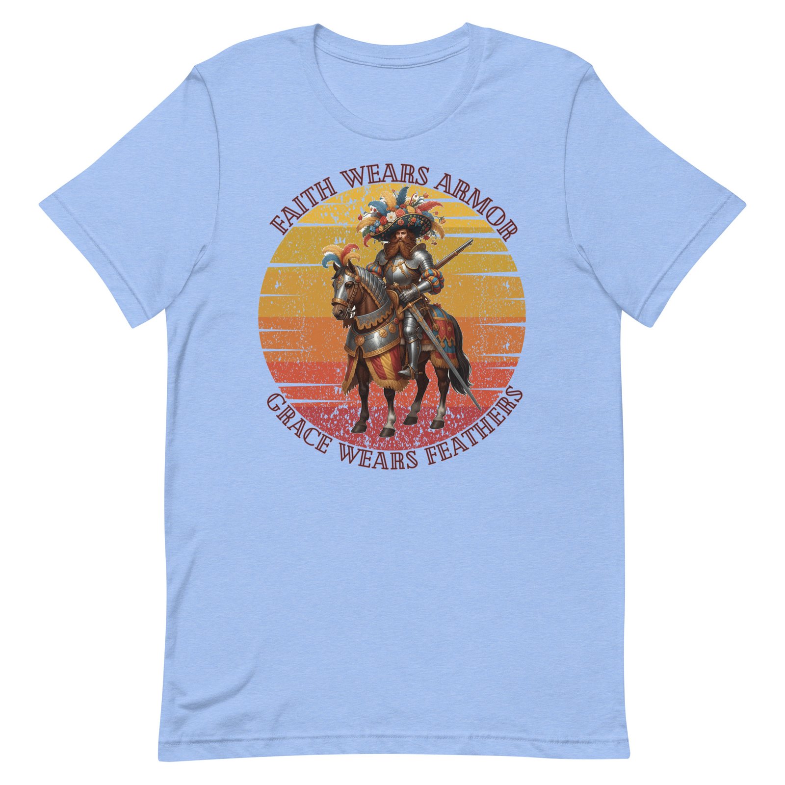 Armored and feathered Unisex t-shirt - Image 98