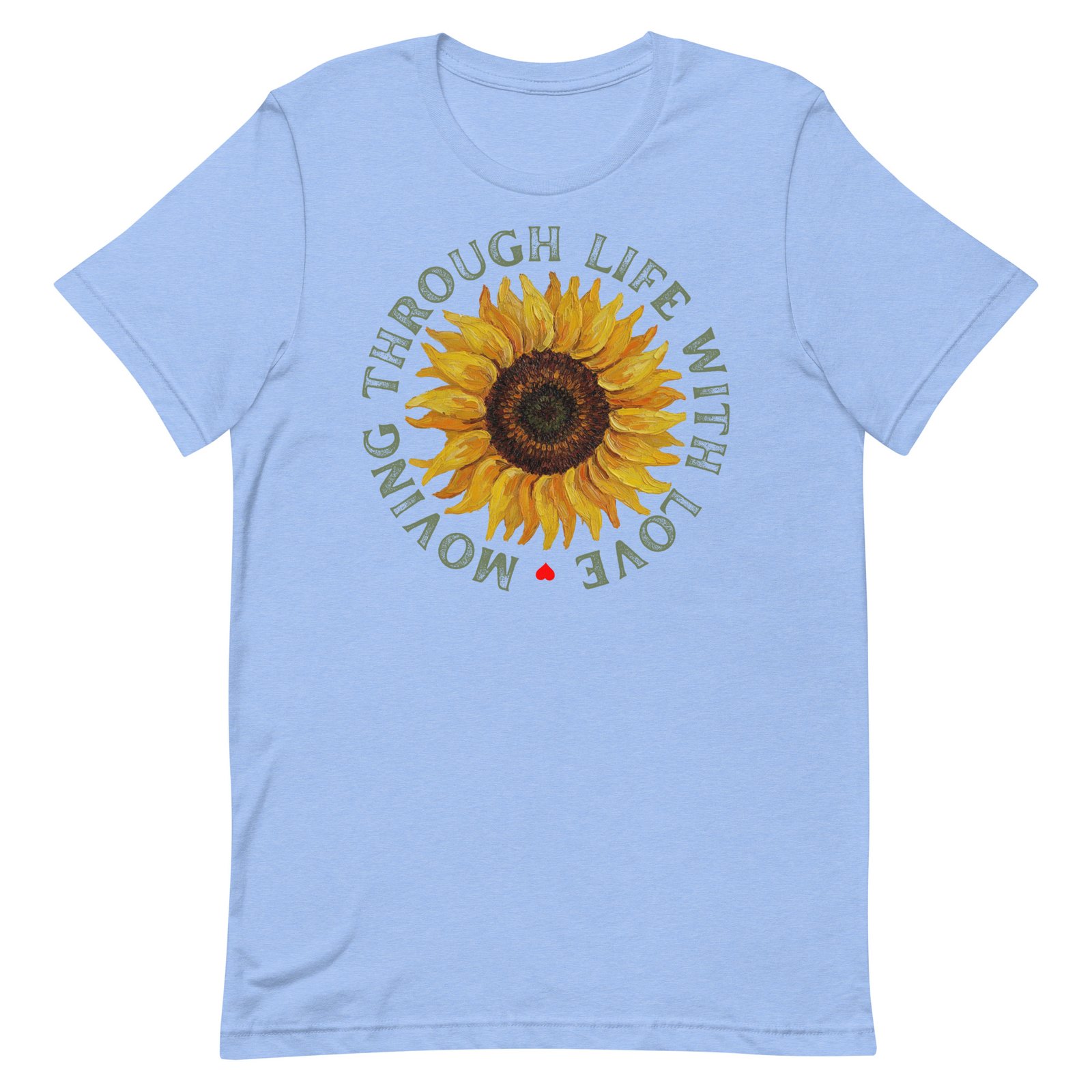 Moving through life with love Unisex t-shirt - Image 98