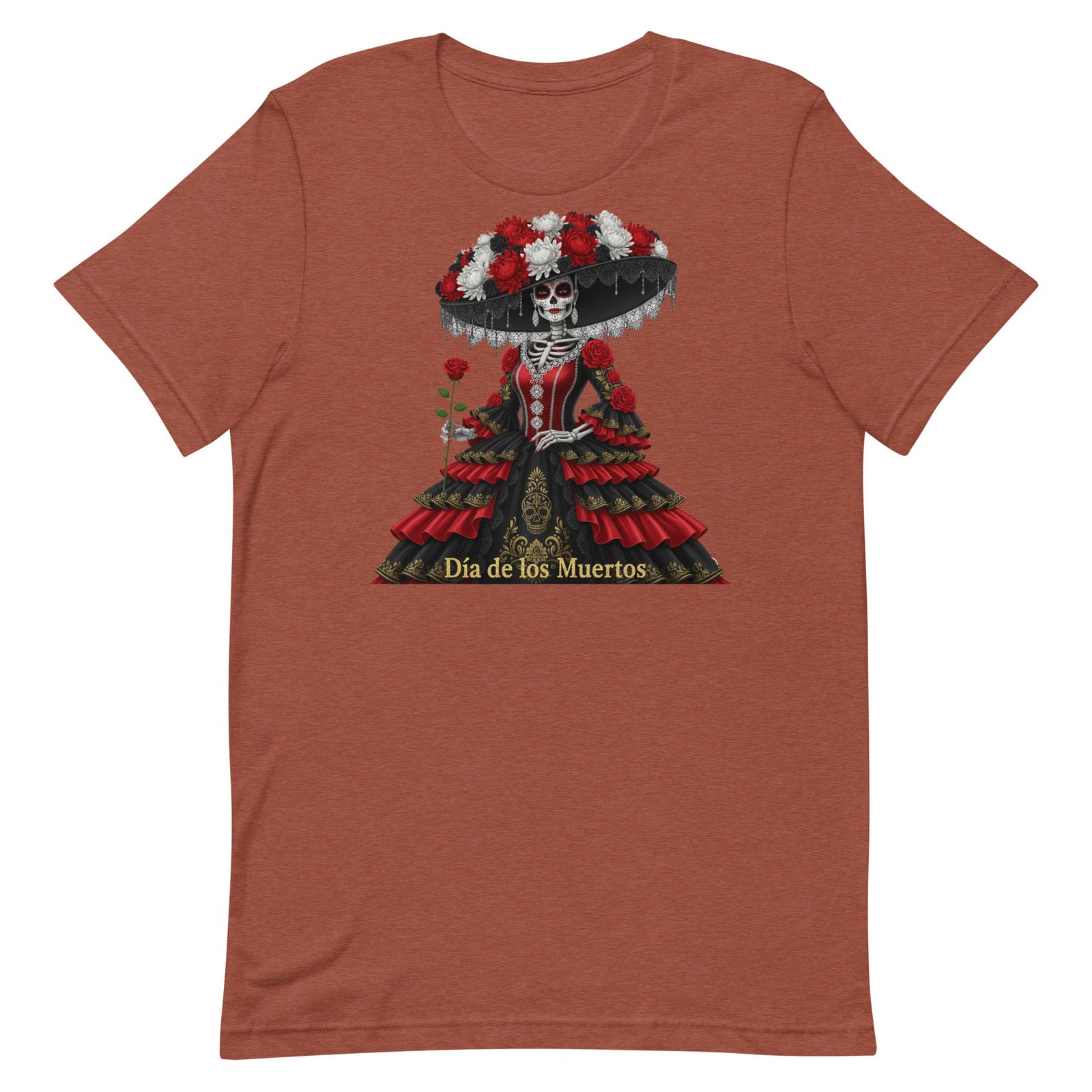 Catrina Dia de los Muertos Unisex t-shirt - Image 87