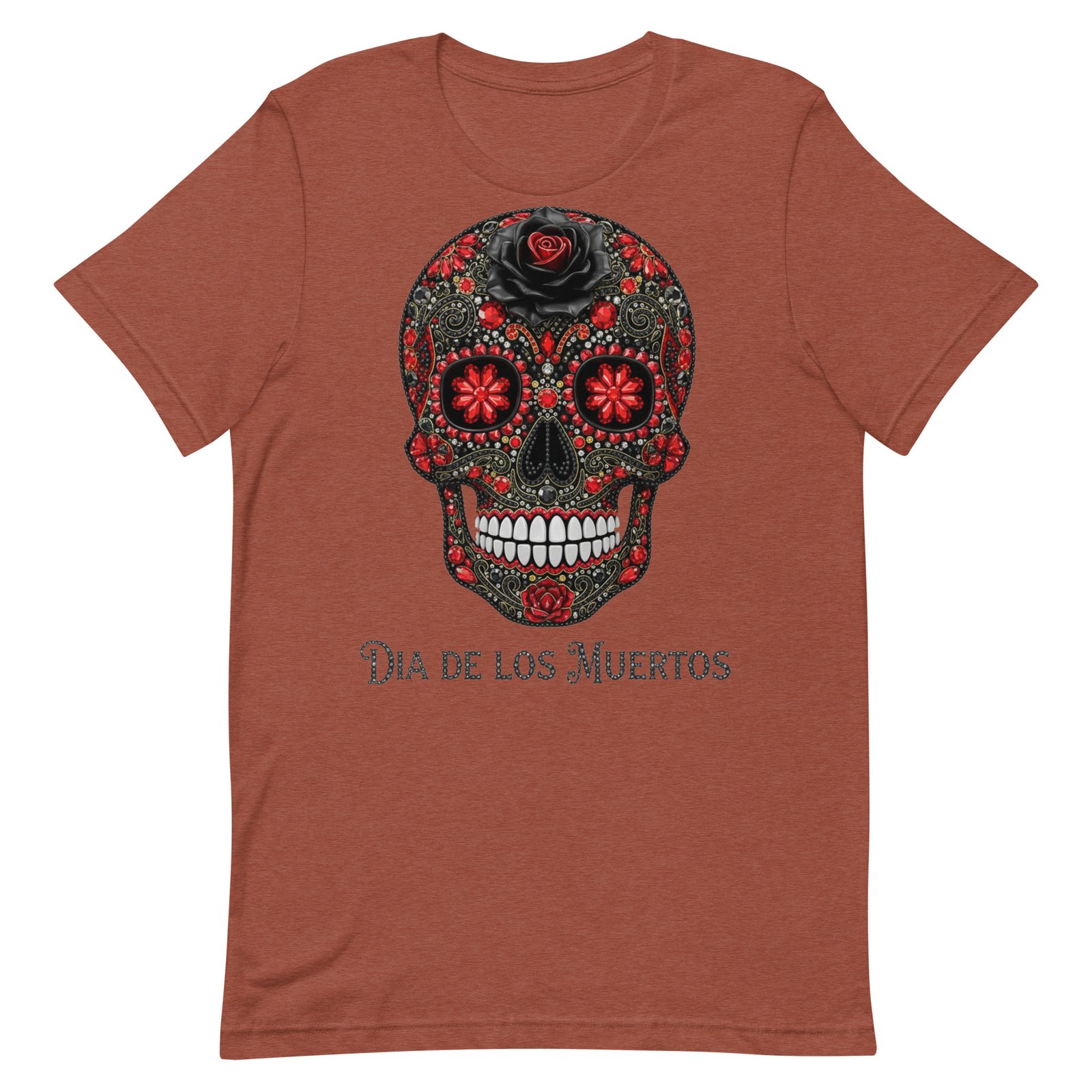 Dia de los Muertos Skull Unisex t-shirt - Image 87