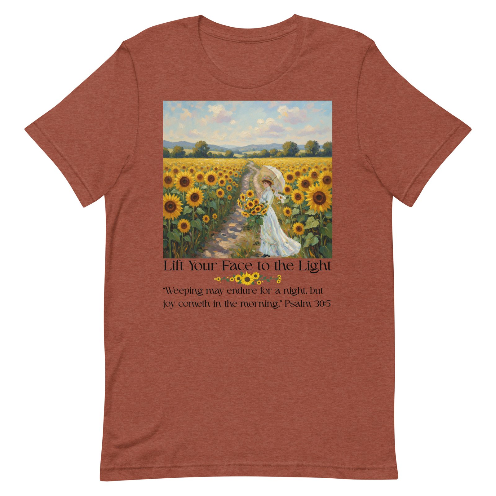 Lift your face to the light-Unisex t-shirt - Image 87
