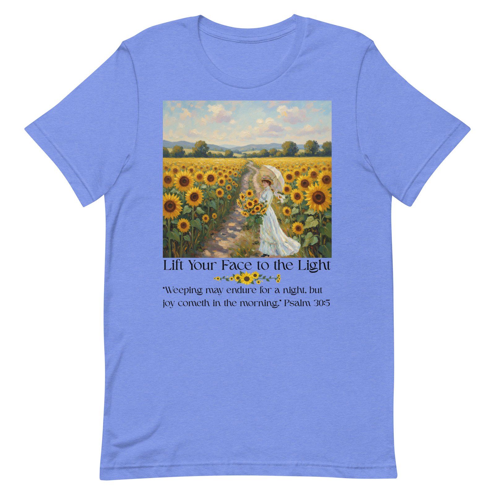 Lift your face to the light-Unisex t-shirt - Image 81