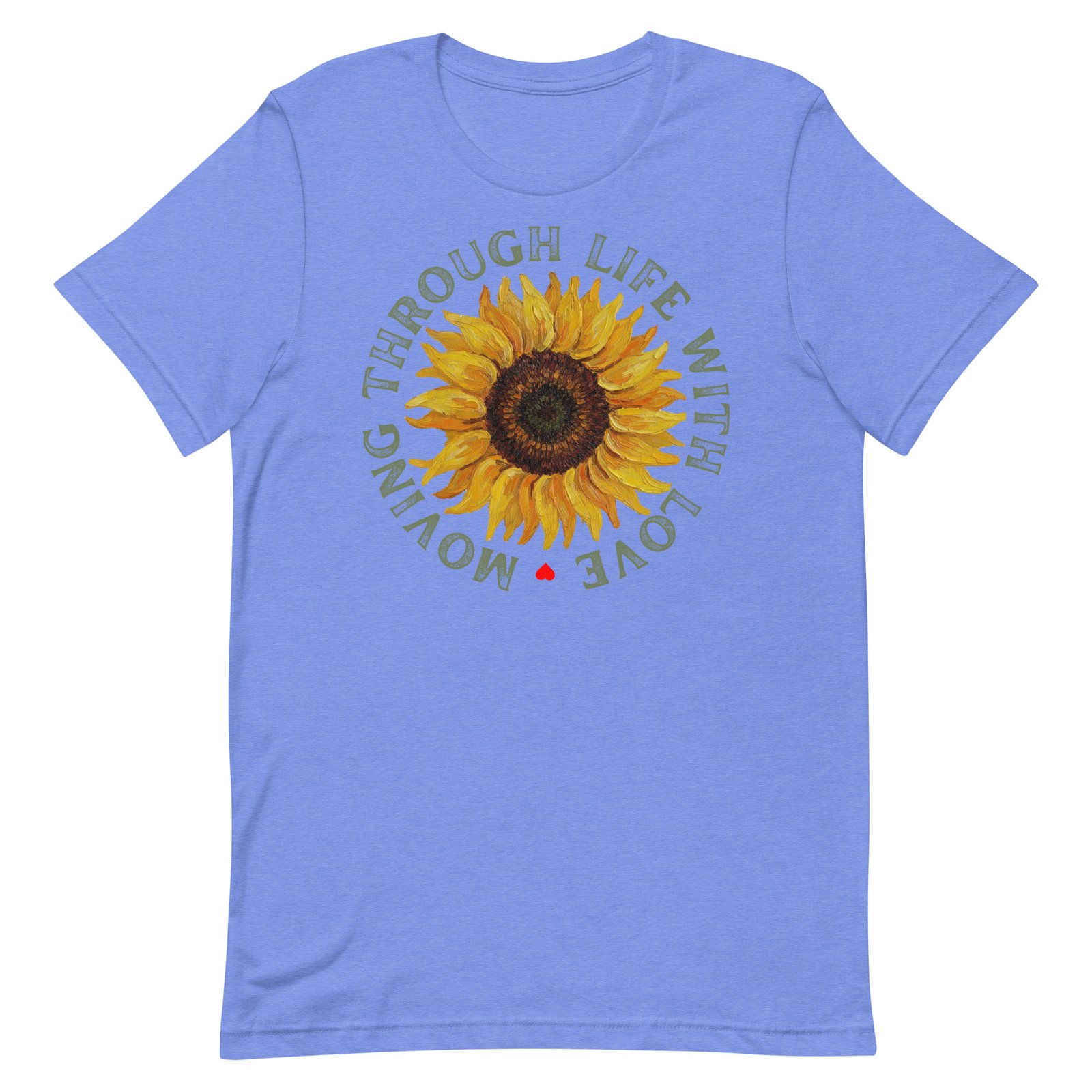 Moving through life with love Unisex t-shirt - Image 81