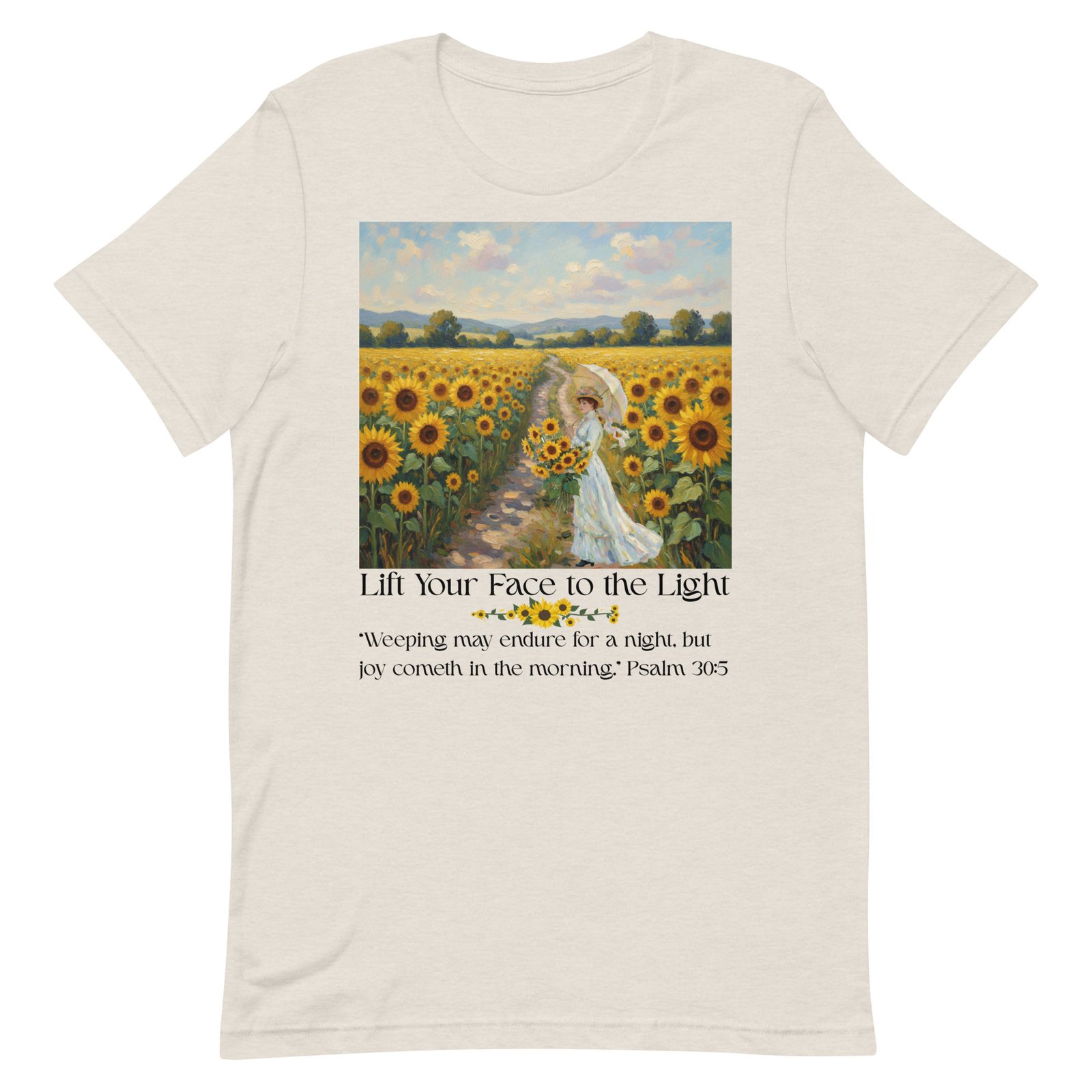 Lift your face to the light-Unisex t-shirt - Image 22