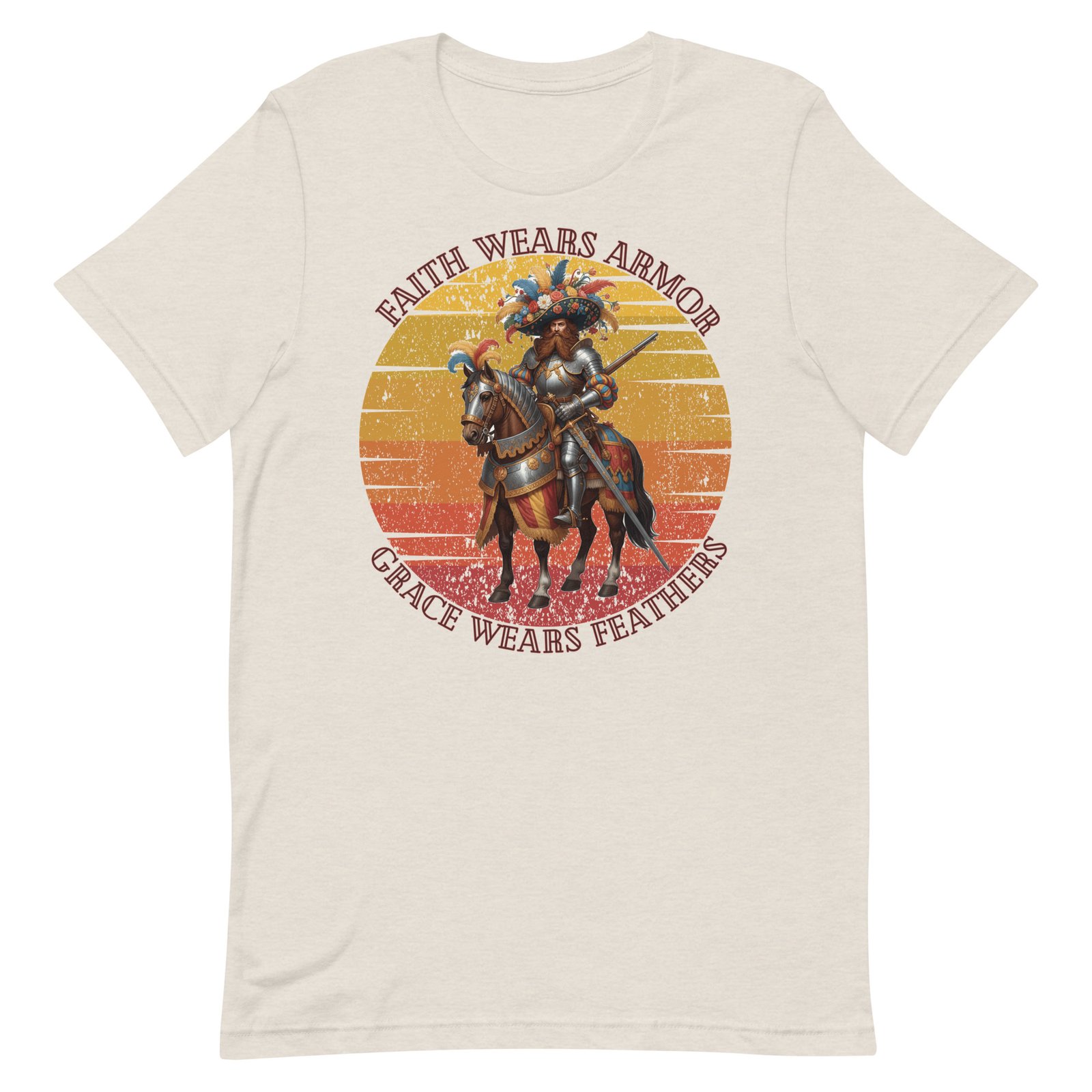 Armored and feathered Unisex t-shirt - Image 22