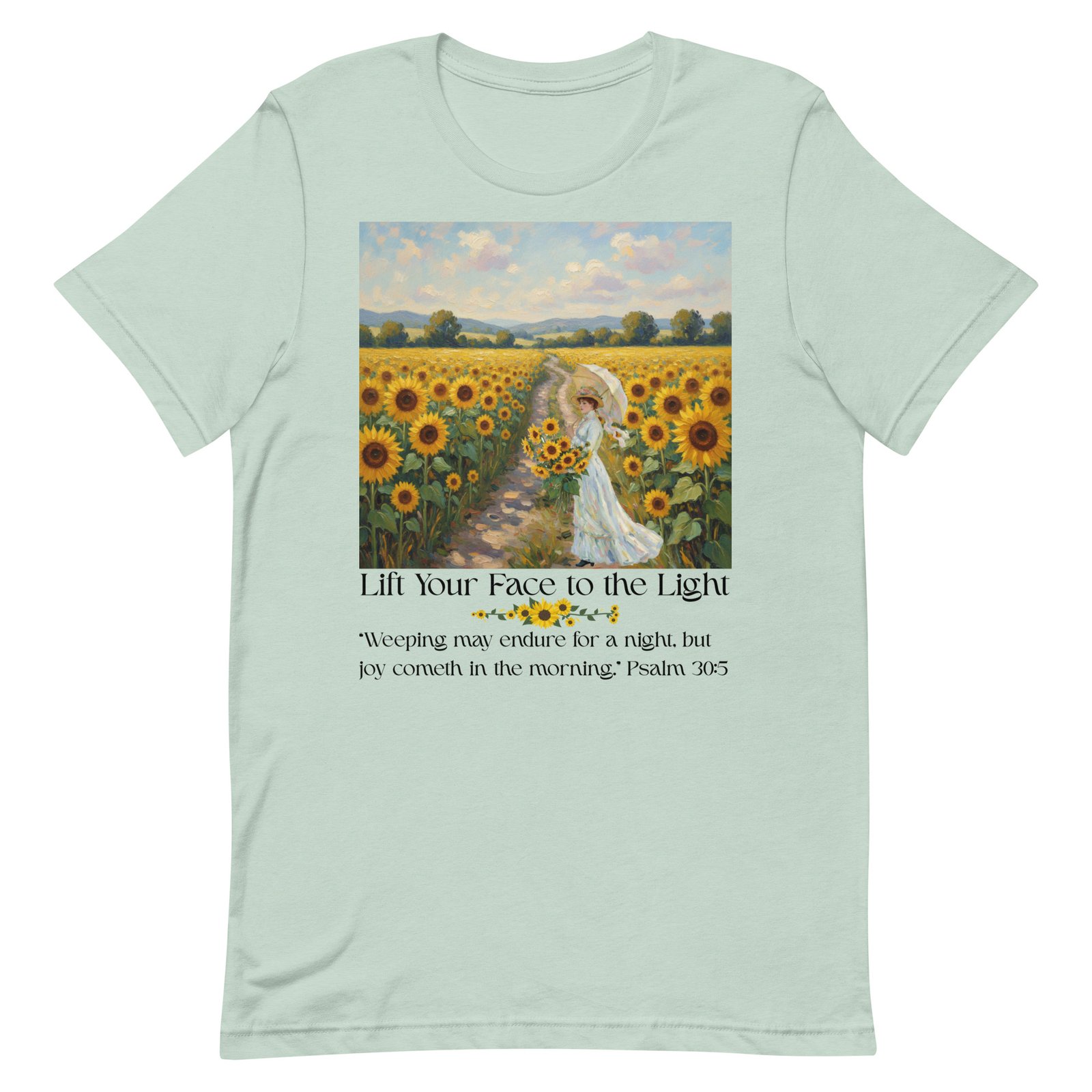 Lift your face to the light-Unisex t-shirt - Image 23
