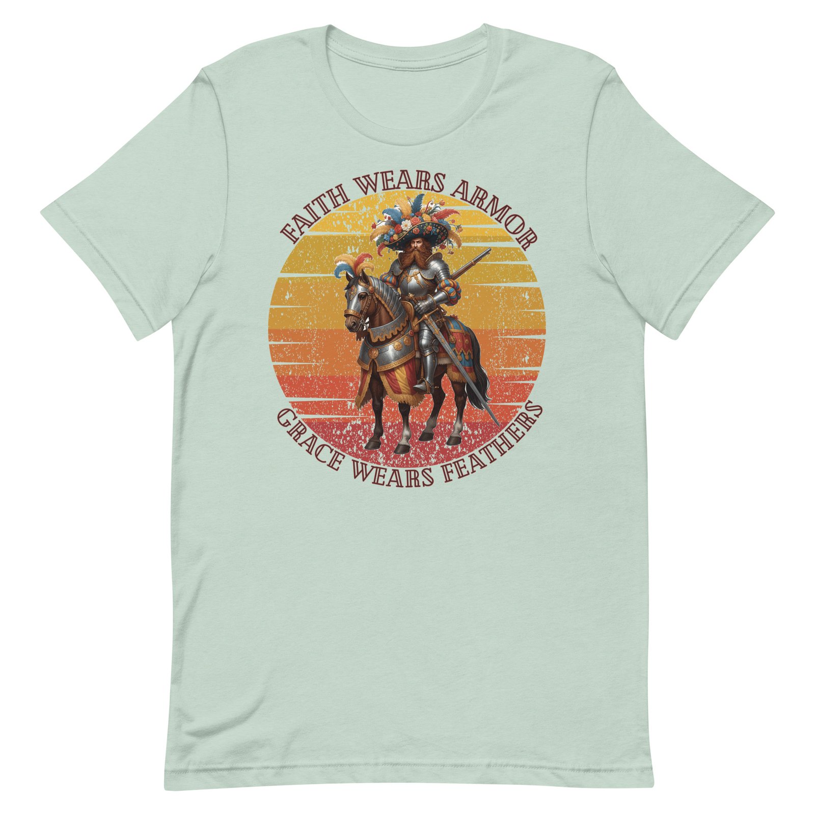 Armored and feathered Unisex t-shirt - Image 23