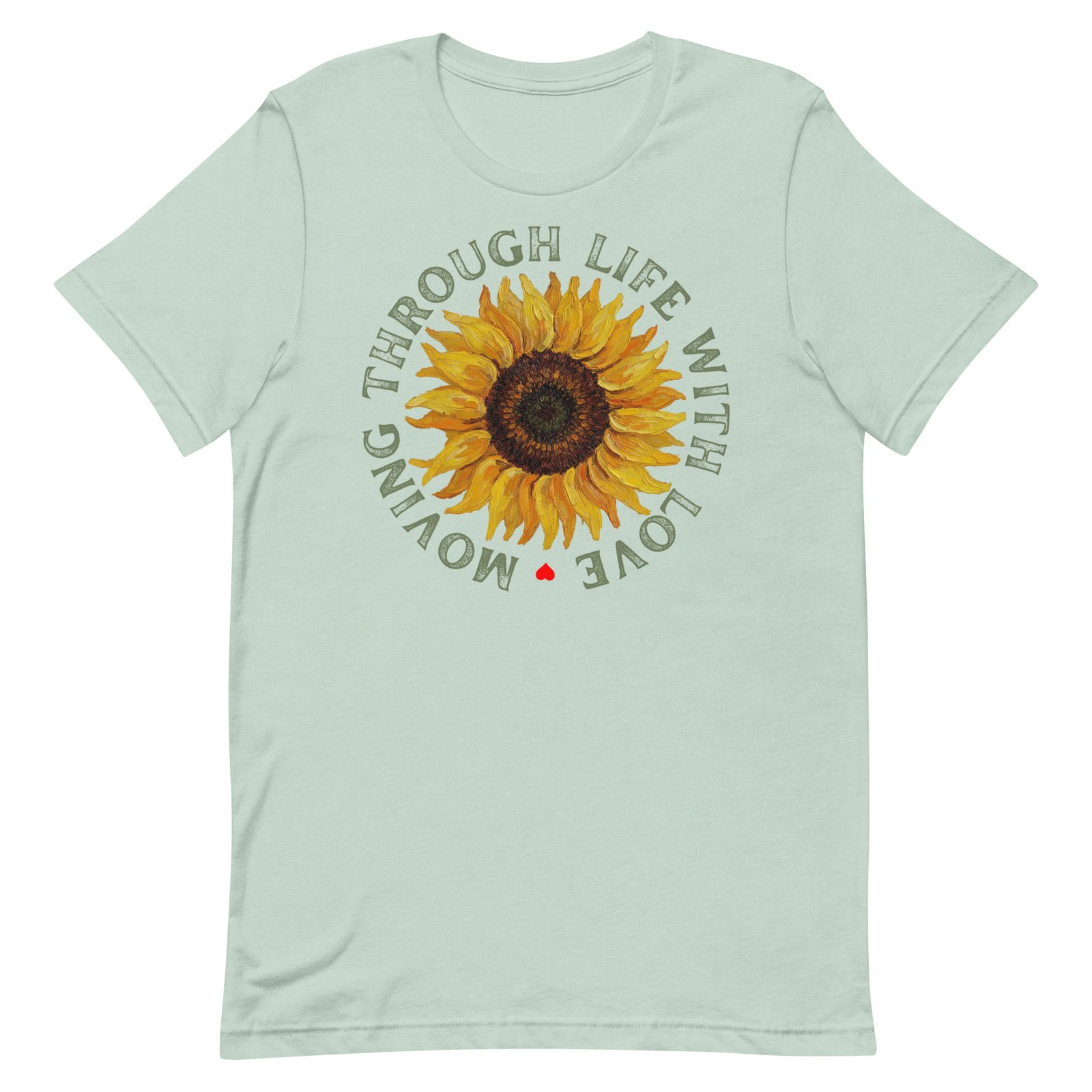 Moving through life with love Unisex t-shirt - Image 23