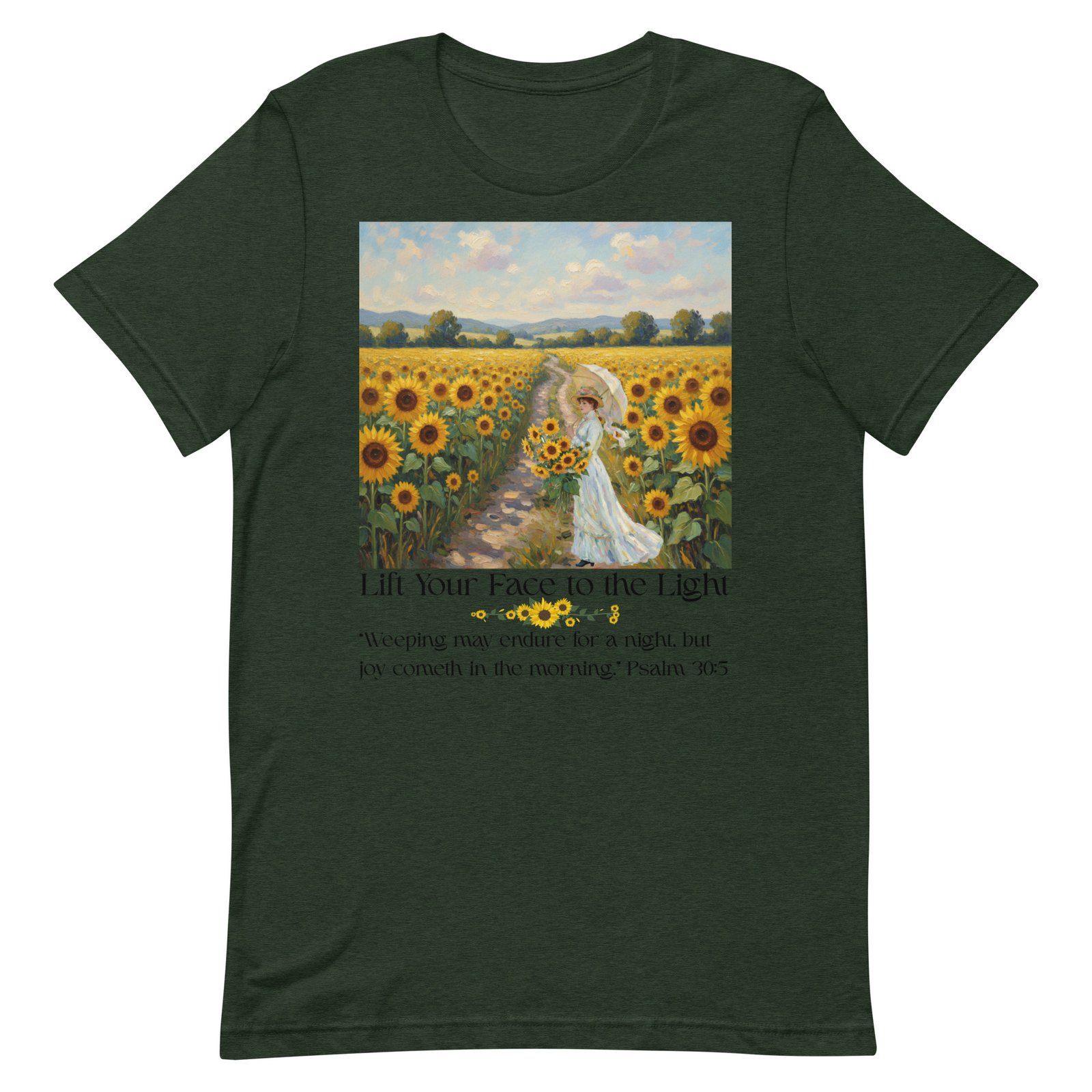 Lift your face to the light-Unisex t-shirt - Image 96