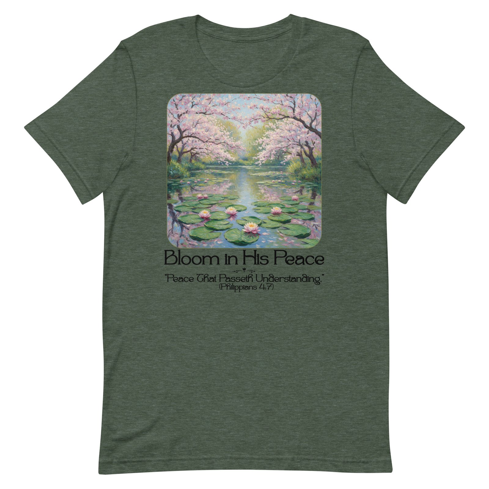Bloom in his Peace Unisex t-shirt - Image 24