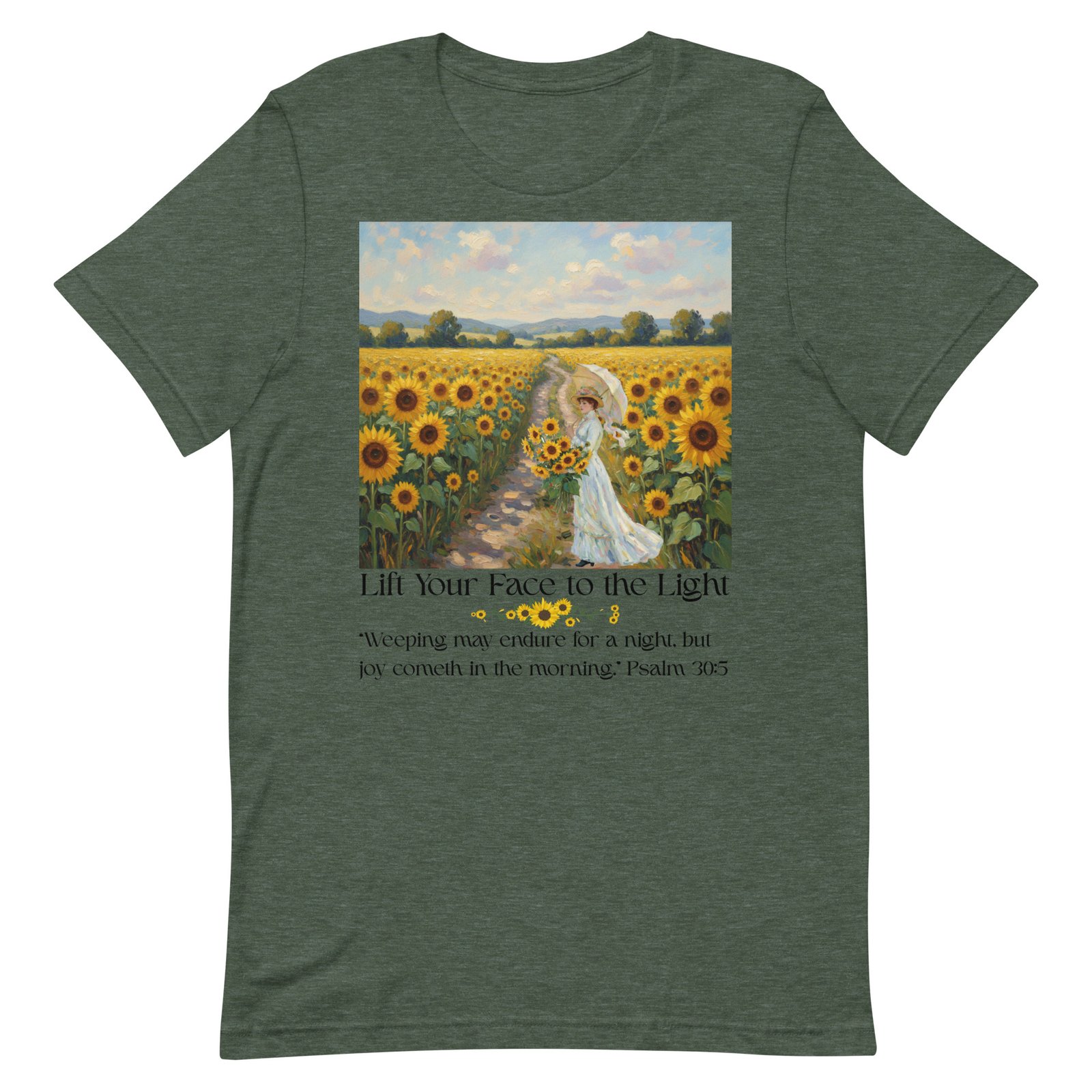 Lift your face to the light-Unisex t-shirt - Image 24