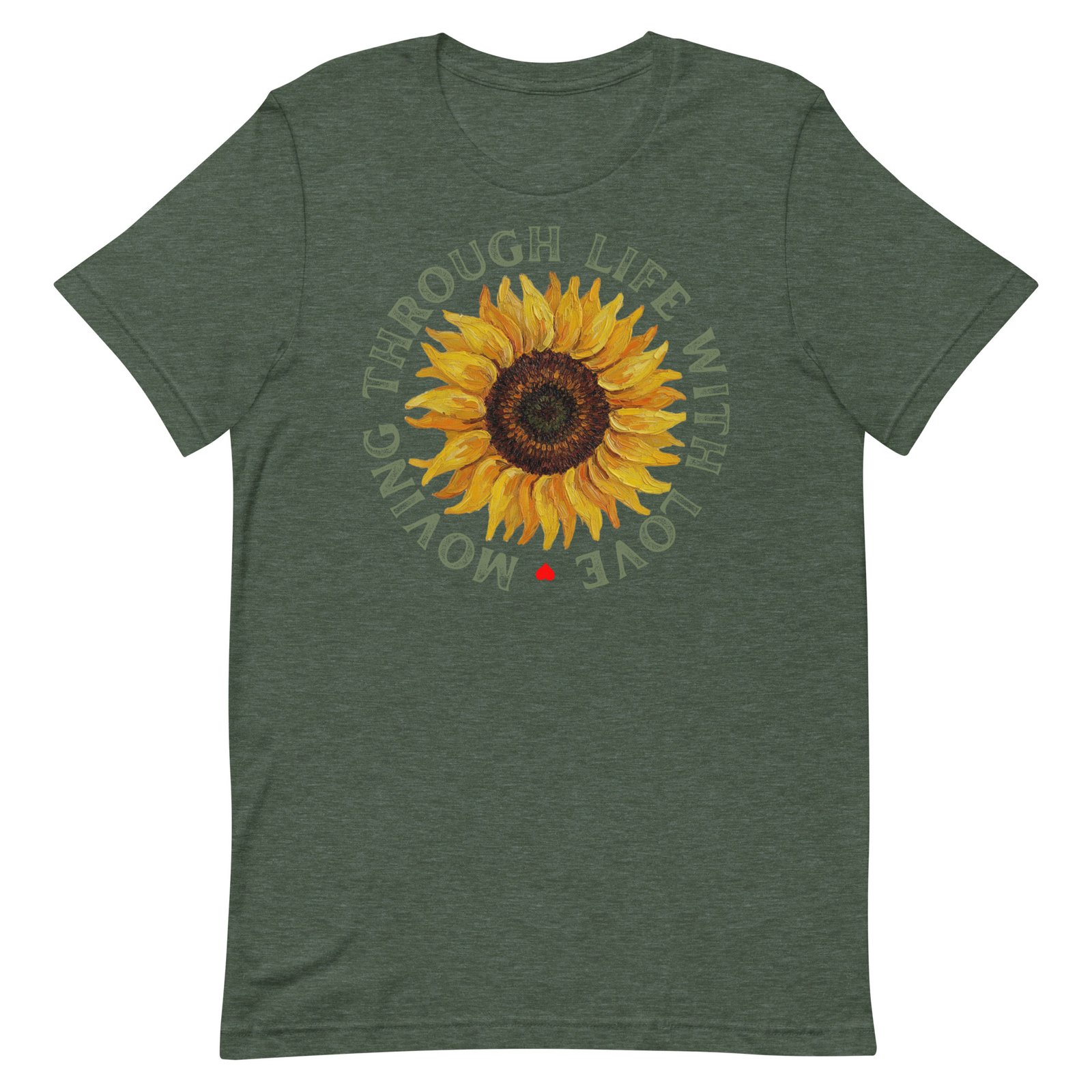 Moving through life with love Unisex t-shirt - Image 24