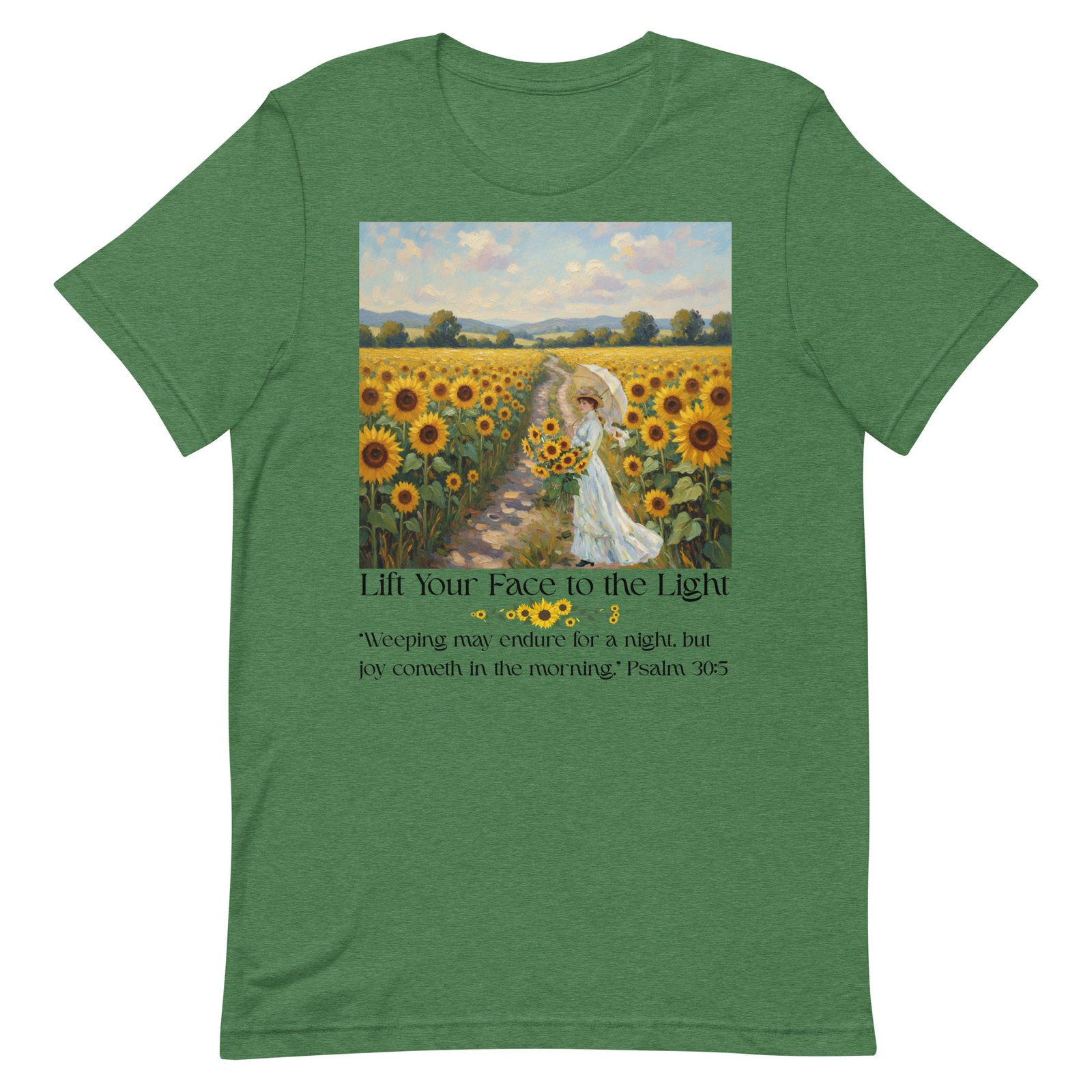 Lift your face to the light-Unisex t-shirt - Image 97
