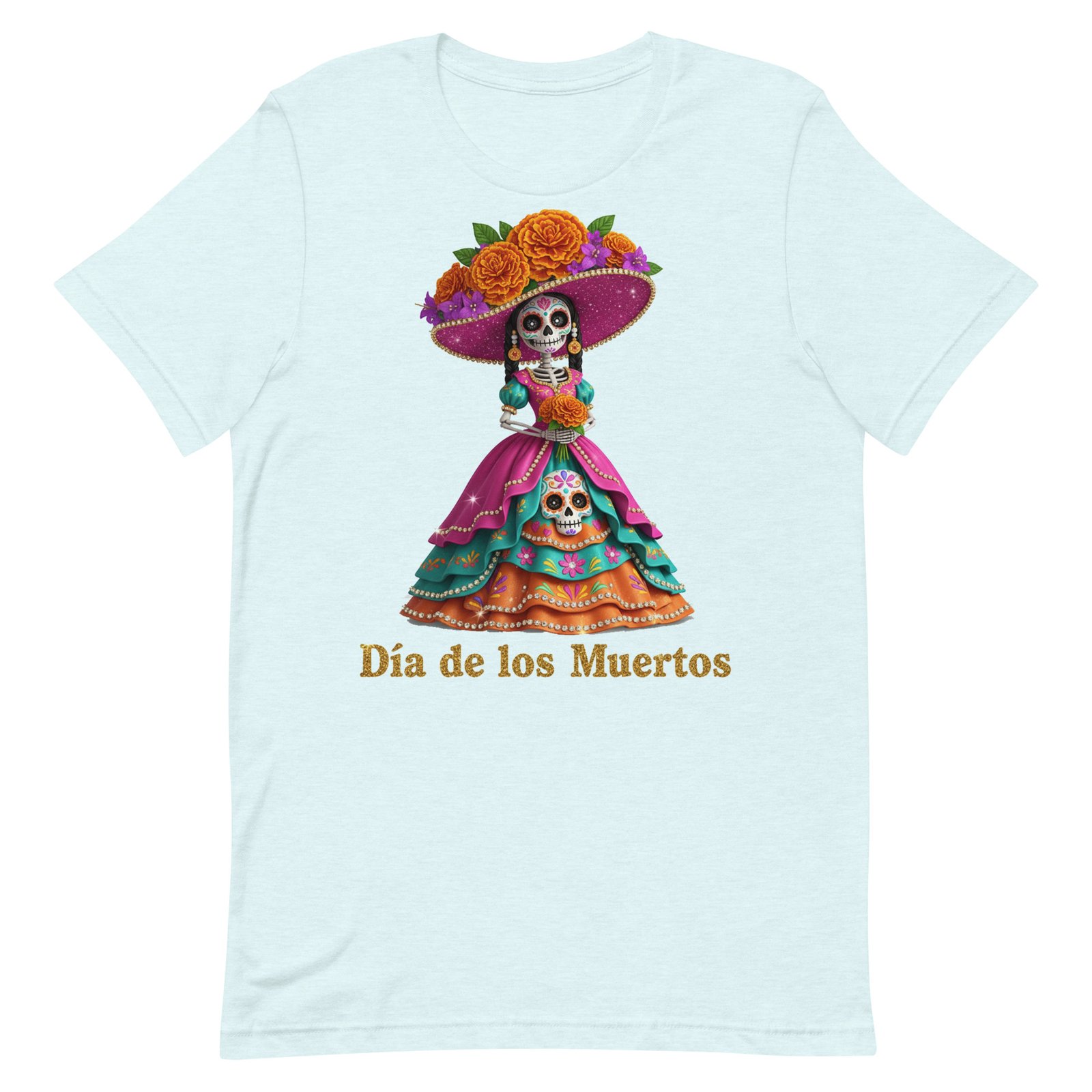 Dia de los Muertos Catrina Unisex t-shirt - Image 77