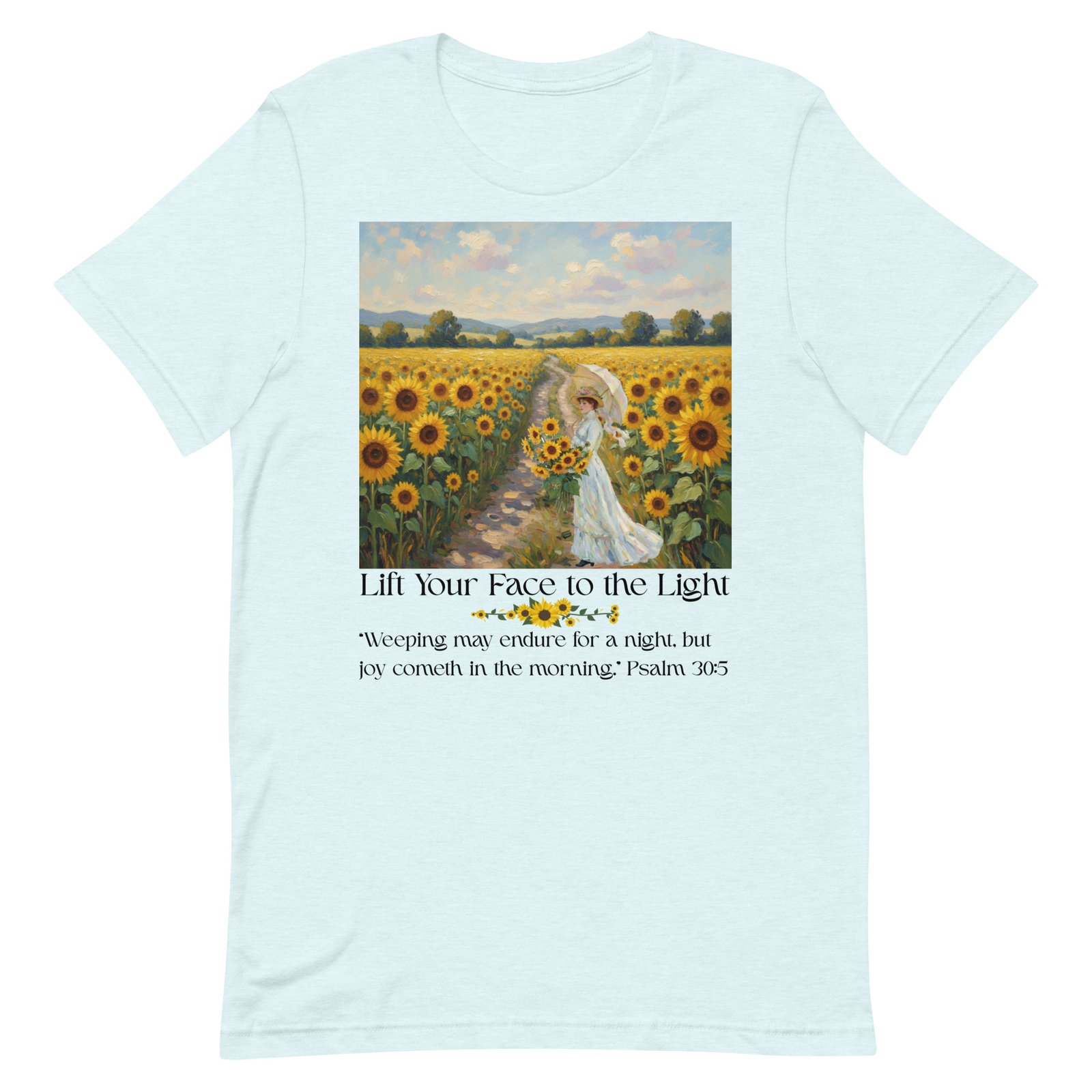 Lift your face to the light-Unisex t-shirt - Image 77