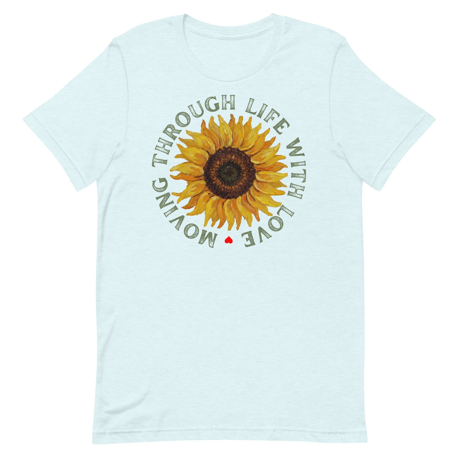 Moving through life with love Unisex t-shirt - Image 77