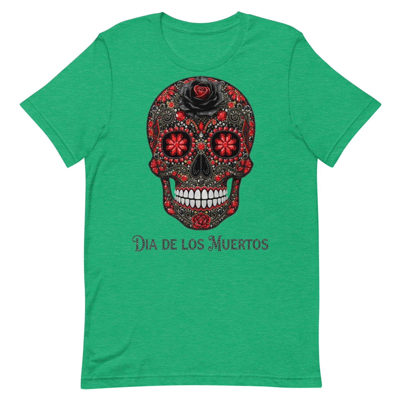 Dia de los Muertos Skull Unisex t-shirt - Image 25