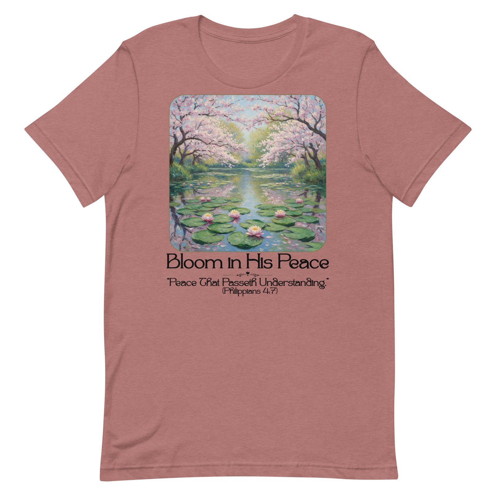 Bloom in his Peace Unisex t-shirt - Image 26