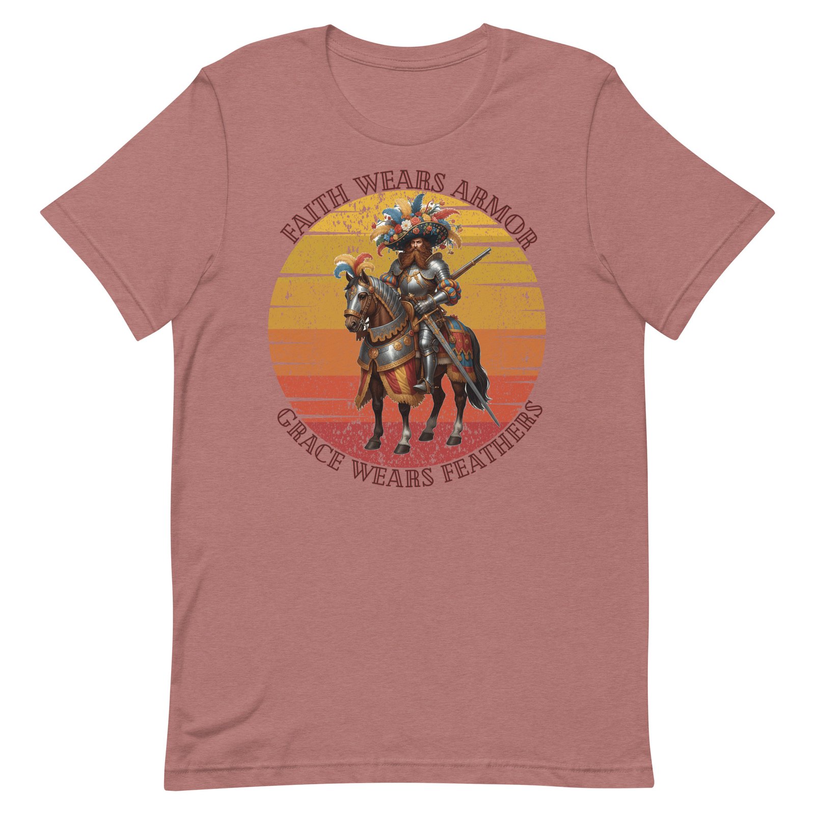 Armored and feathered Unisex t-shirt - Image 26