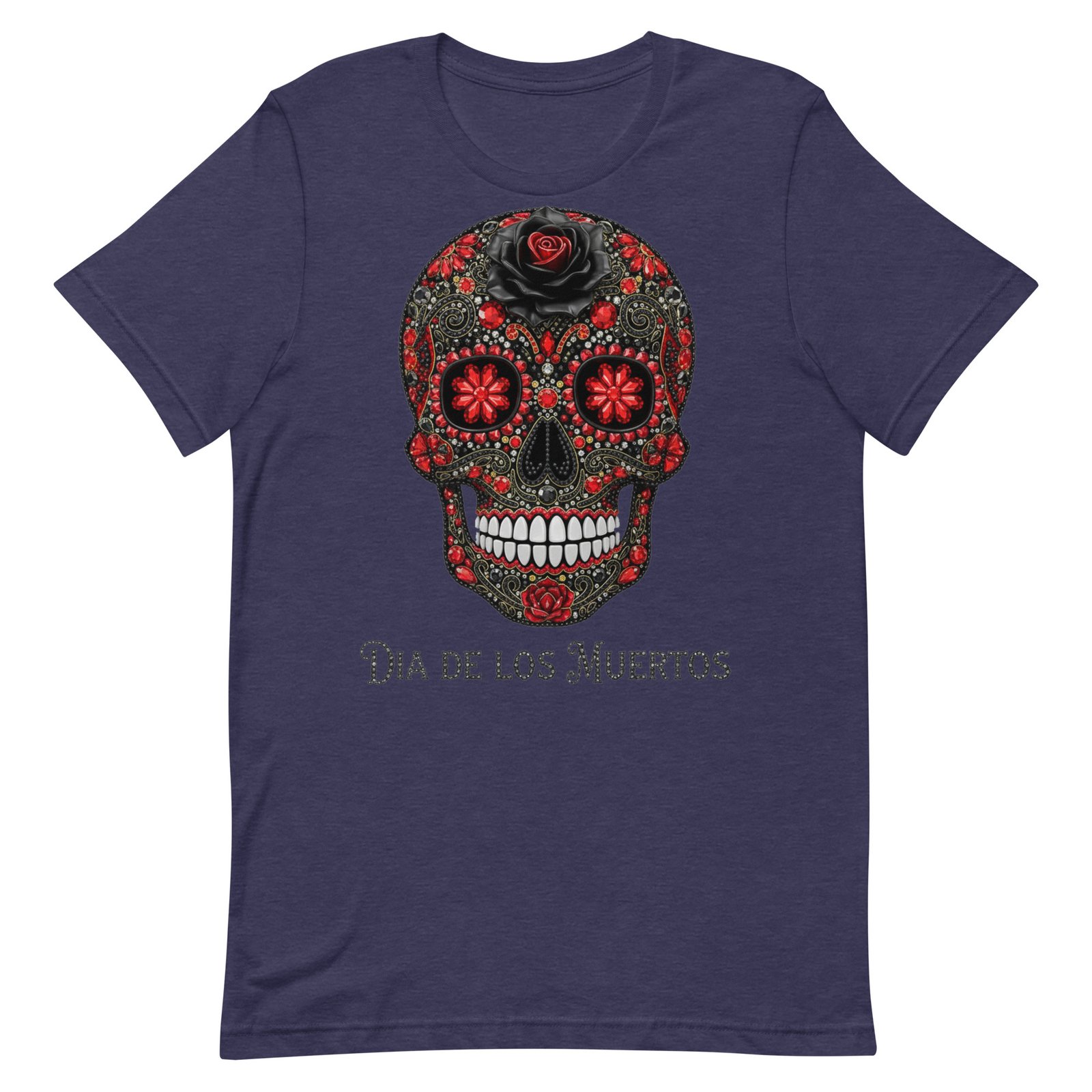 Dia de los Muertos Skull Unisex t-shirt - Image 27