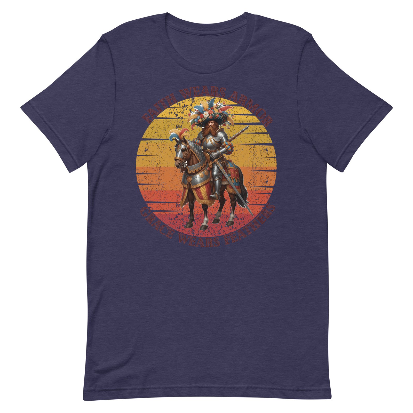 Armored and feathered Unisex t-shirt - Image 27