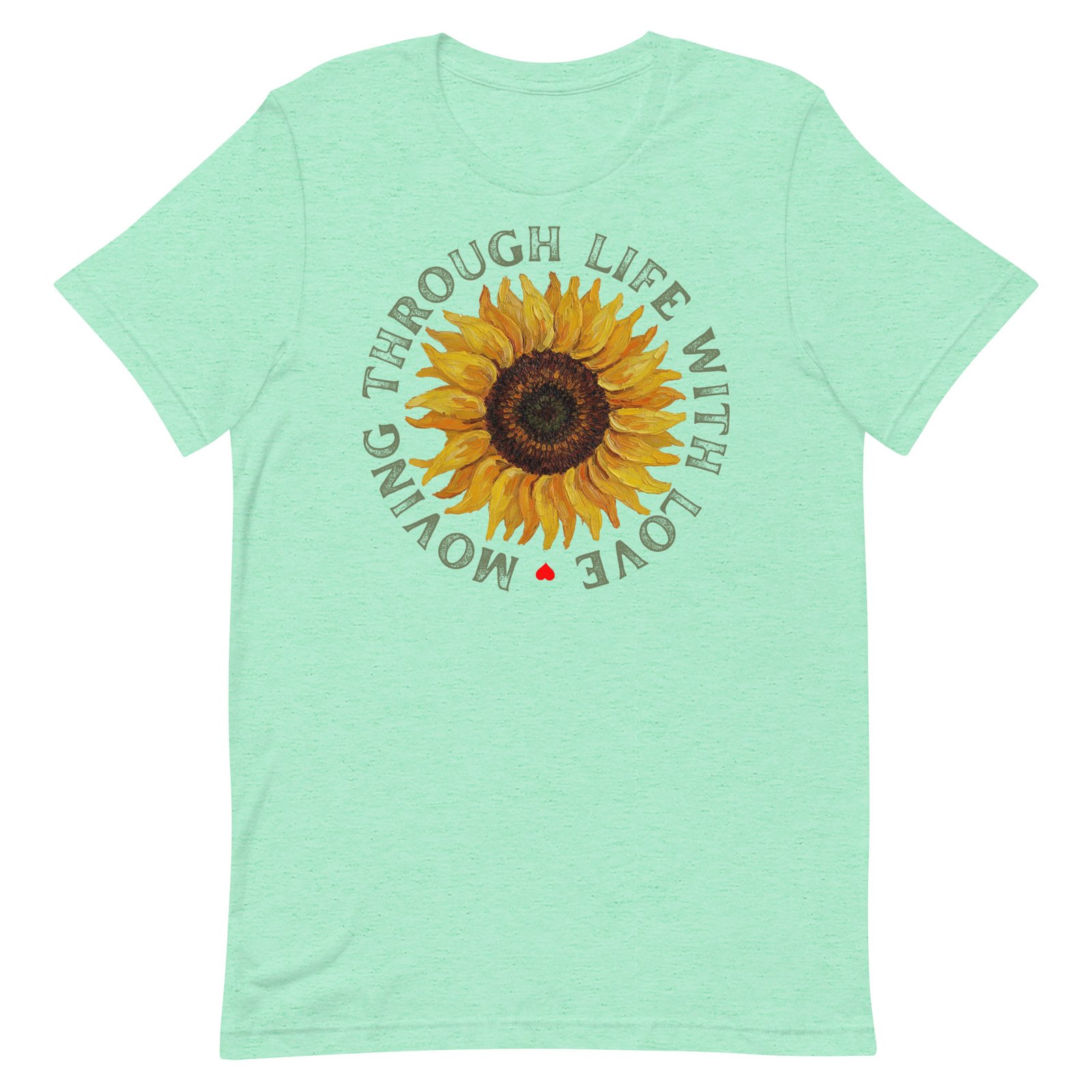 Moving through life with love Unisex t-shirt - Image 28