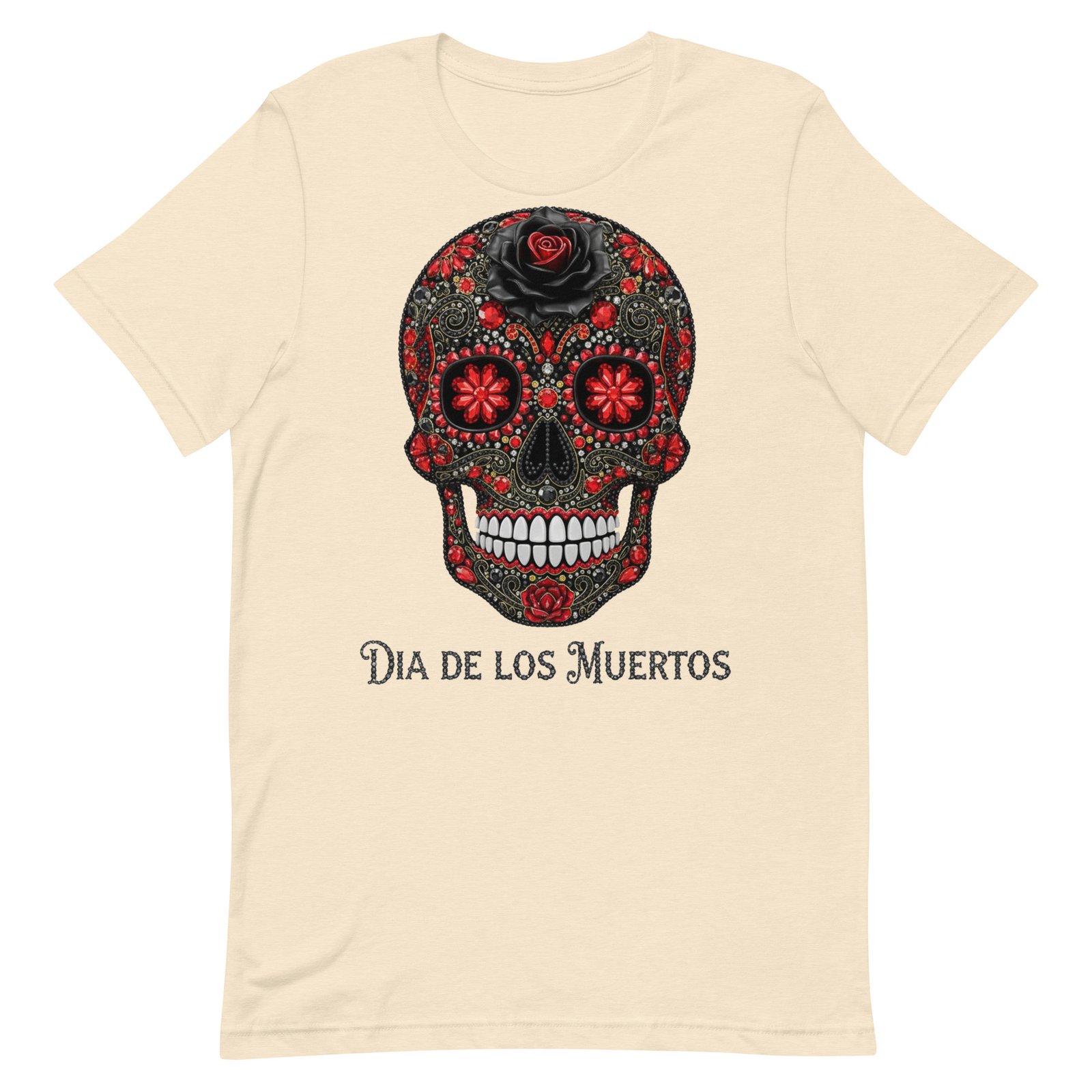 Dia de los Muertos Skull Unisex t-shirt - Image 93