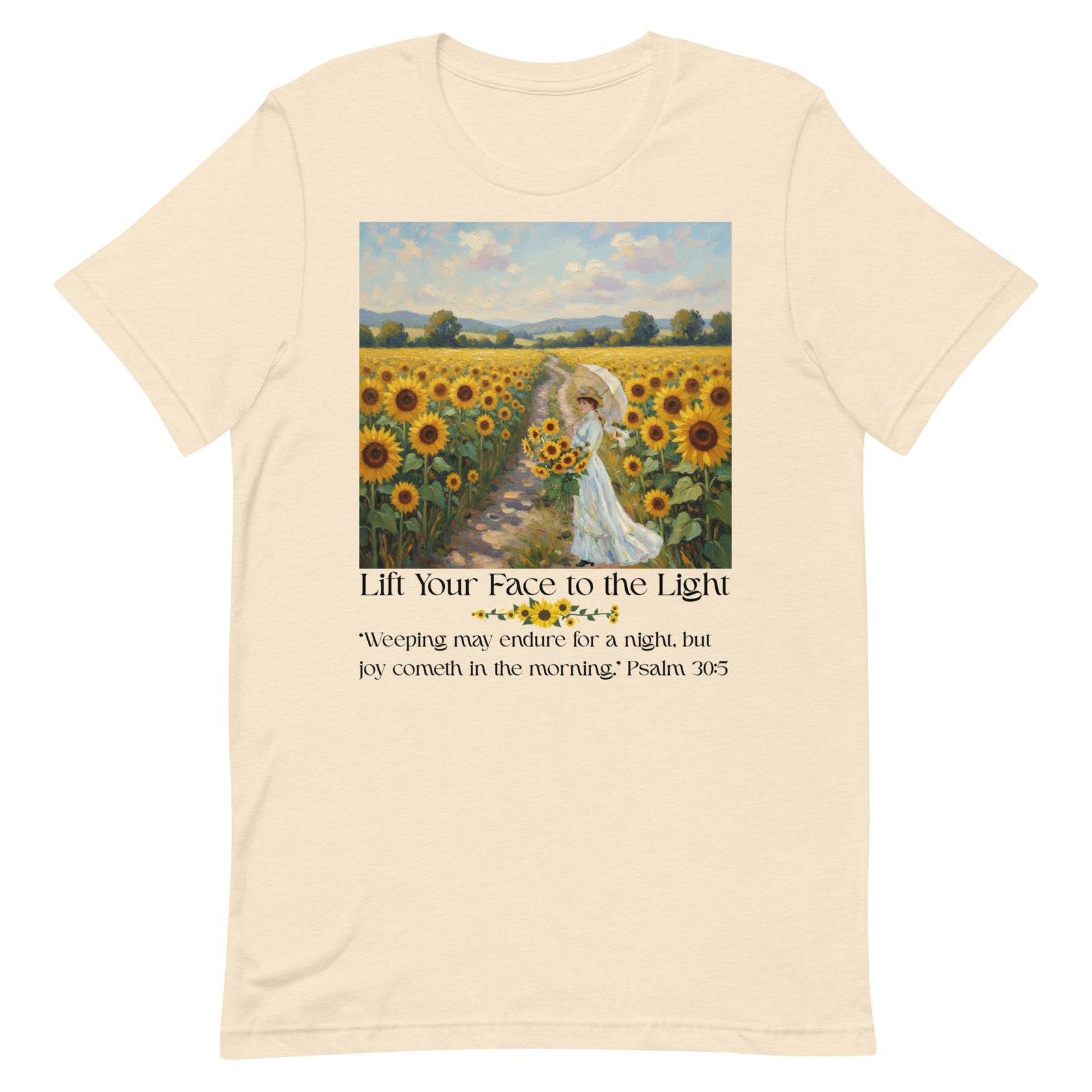 Lift your face to the light-Unisex t-shirt - Image 93