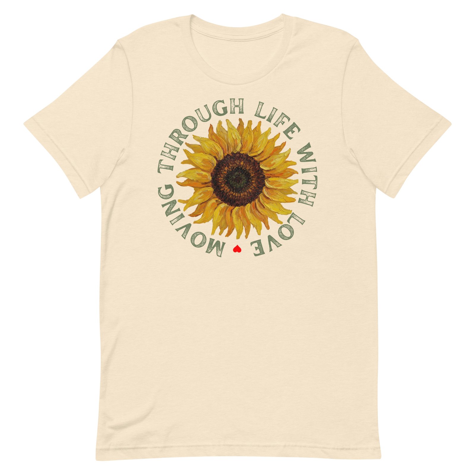 Moving through life with love Unisex t-shirt - Image 93