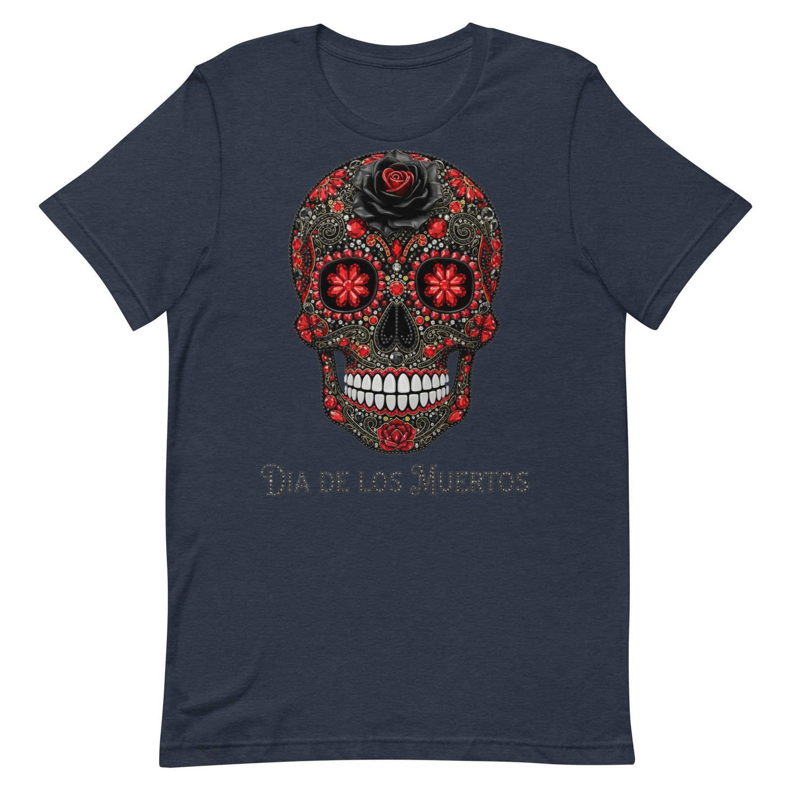 Dia de los Muertos Skull Unisex t-shirt - Image 29