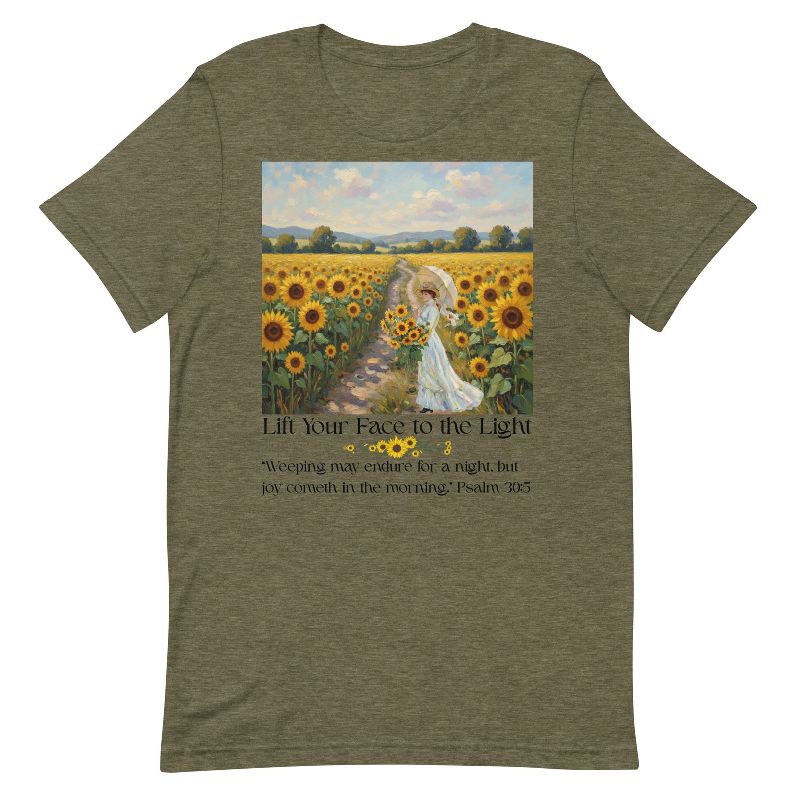 Lift your face to the light-Unisex t-shirt - Image 76