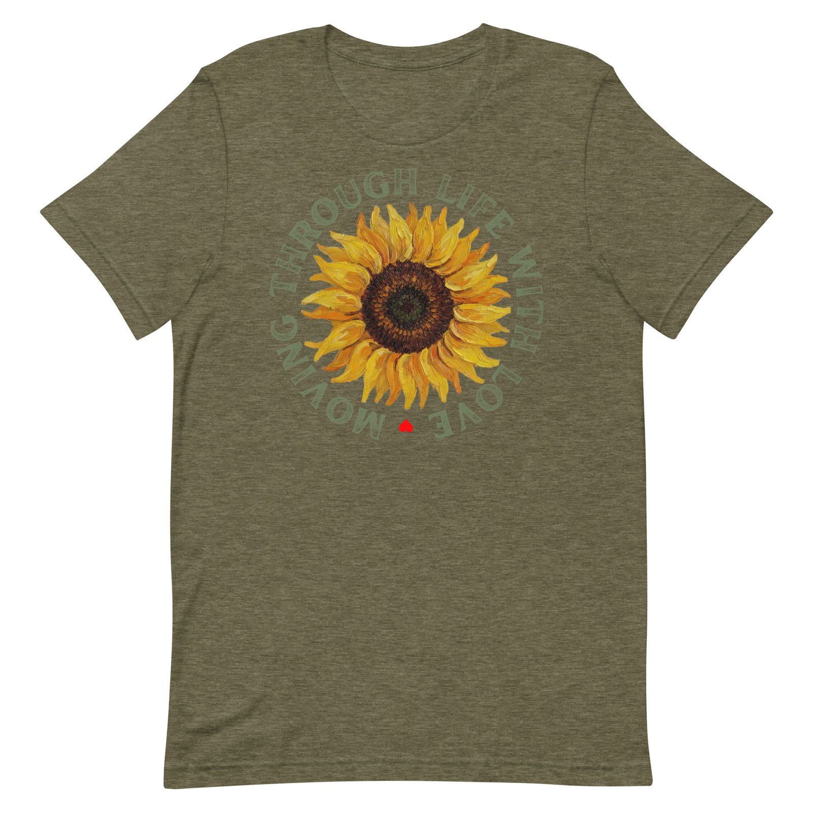 Moving through life with love Unisex t-shirt - Image 76