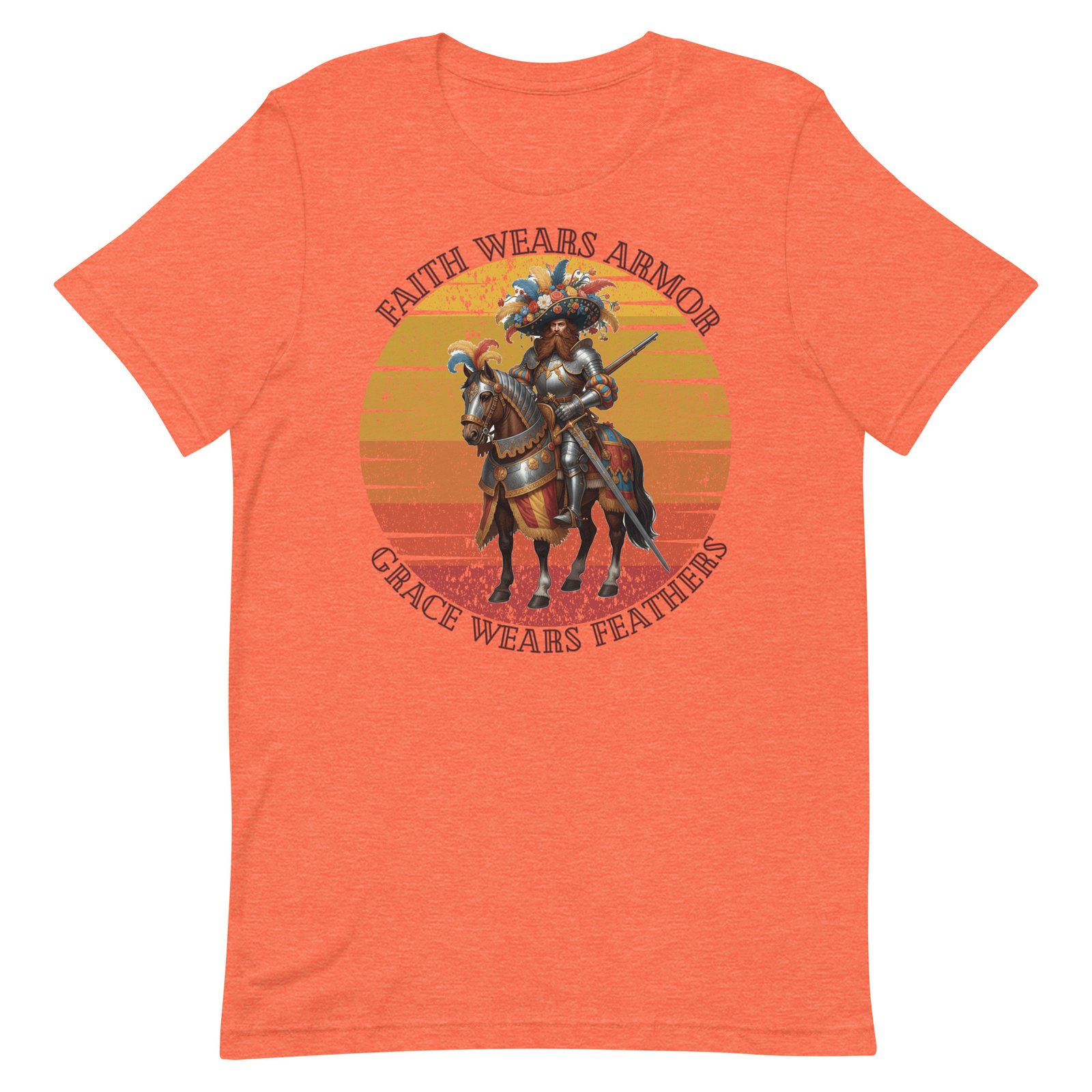 Armored and feathered Unisex t-shirt - Image 30