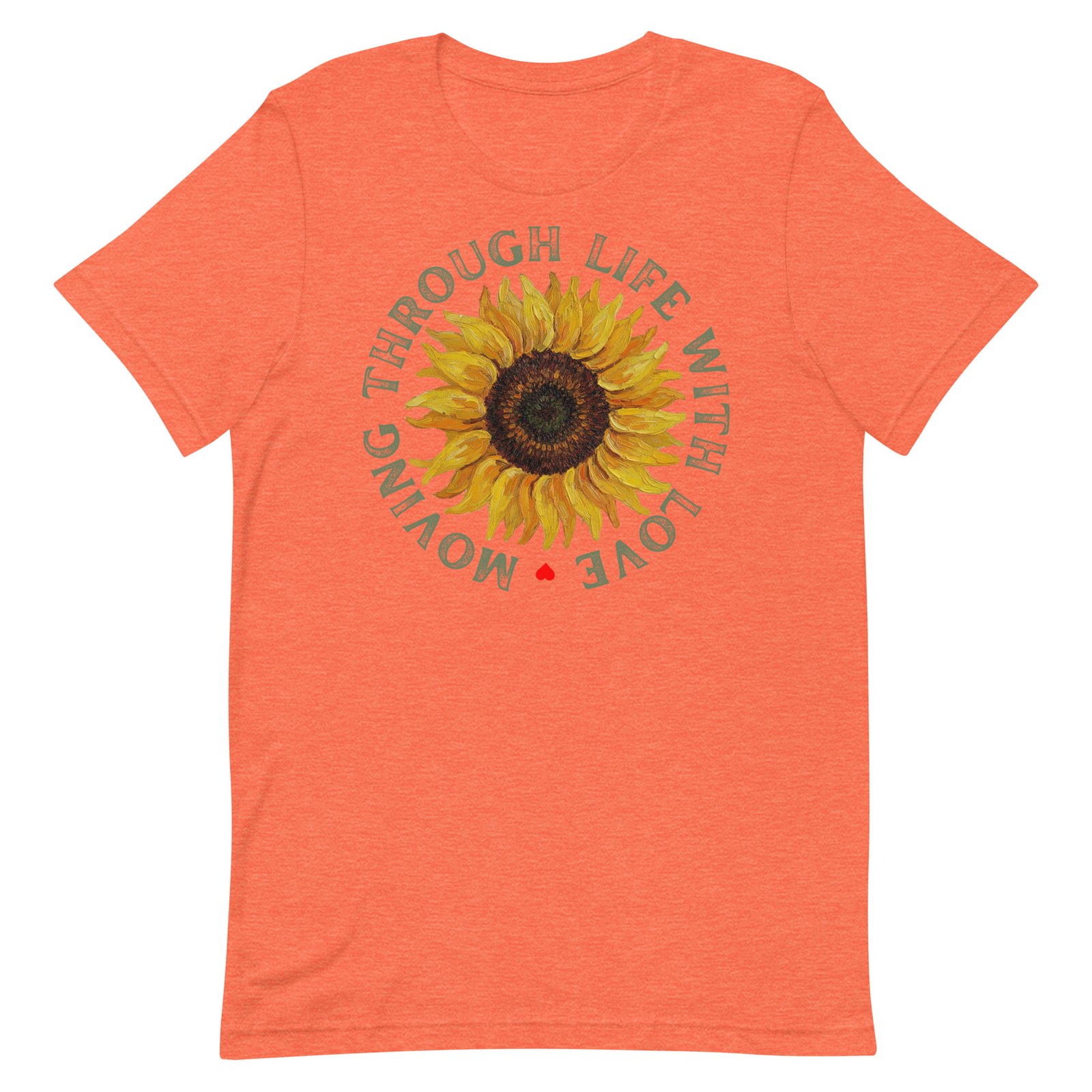 Moving through life with love Unisex t-shirt - Image 30