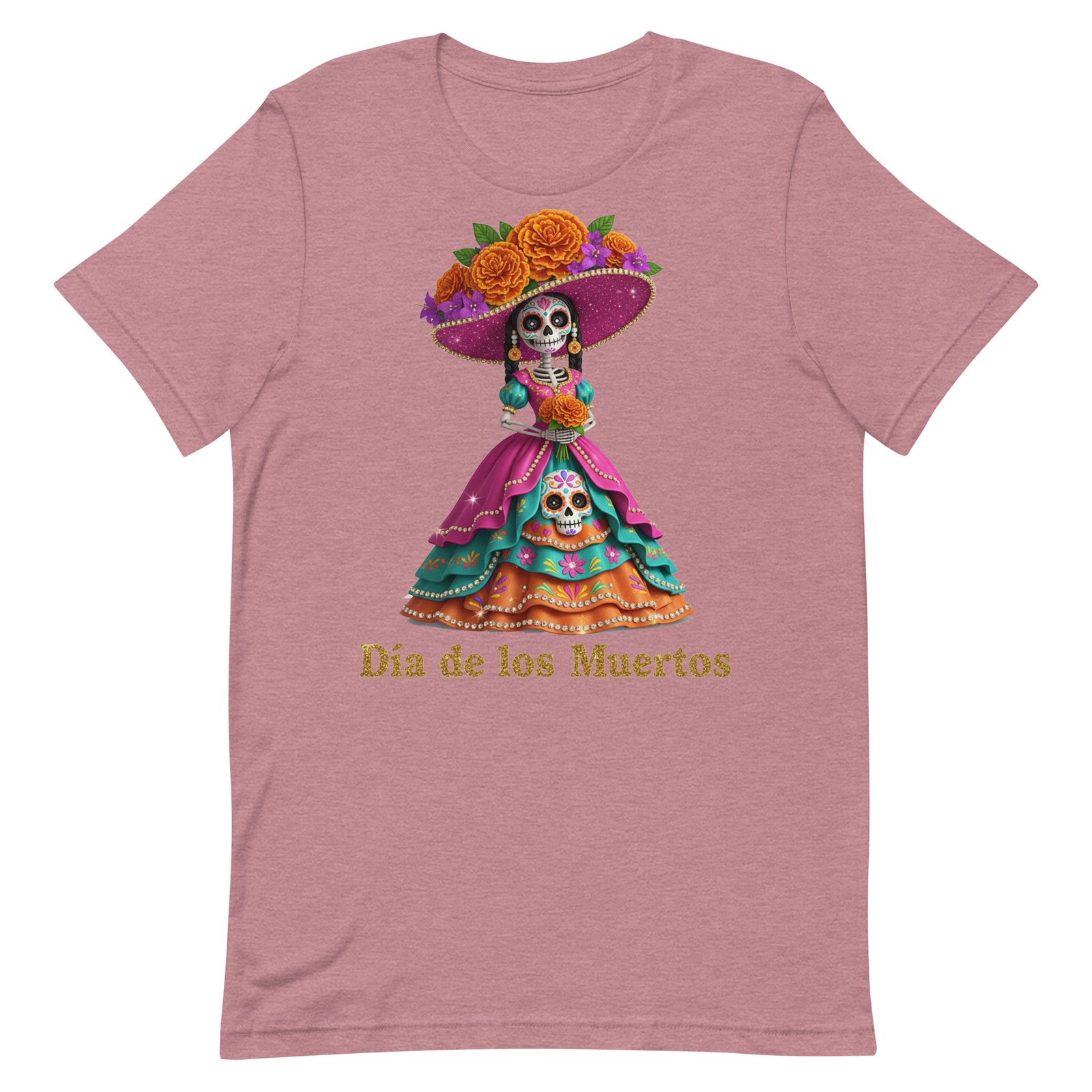 Dia de los Muertos Catrina Unisex t-shirt - Image 31