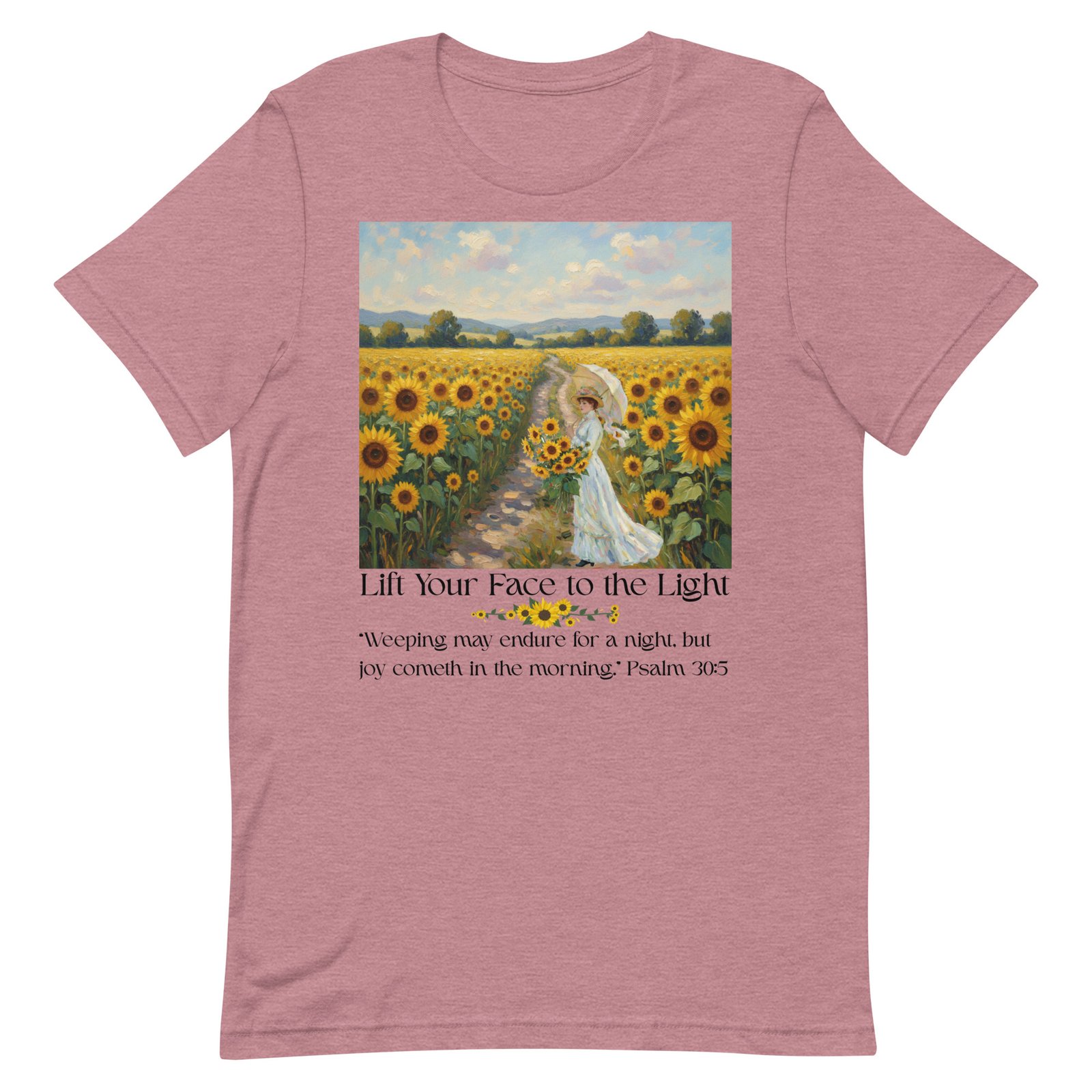Lift your face to the light-Unisex t-shirt - Image 31