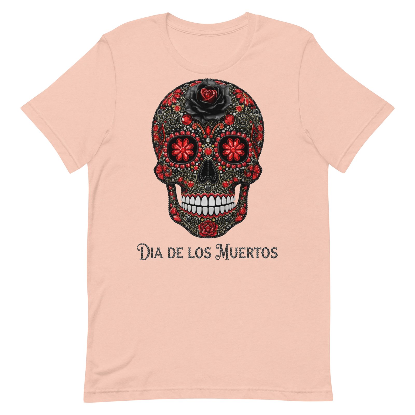 Dia de los Muertos Skull Unisex t-shirt - Image 32