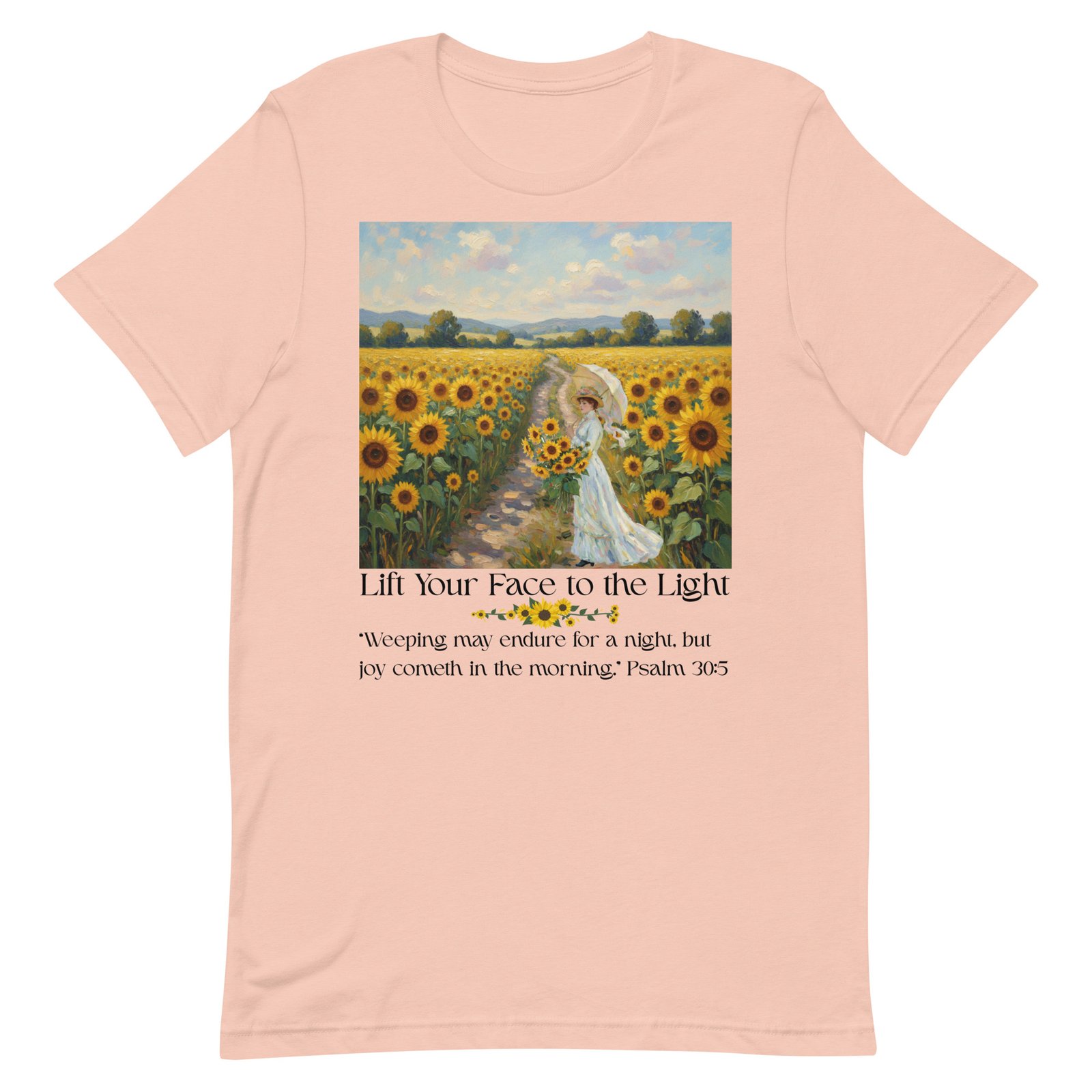 Lift your face to the light-Unisex t-shirt - Image 32