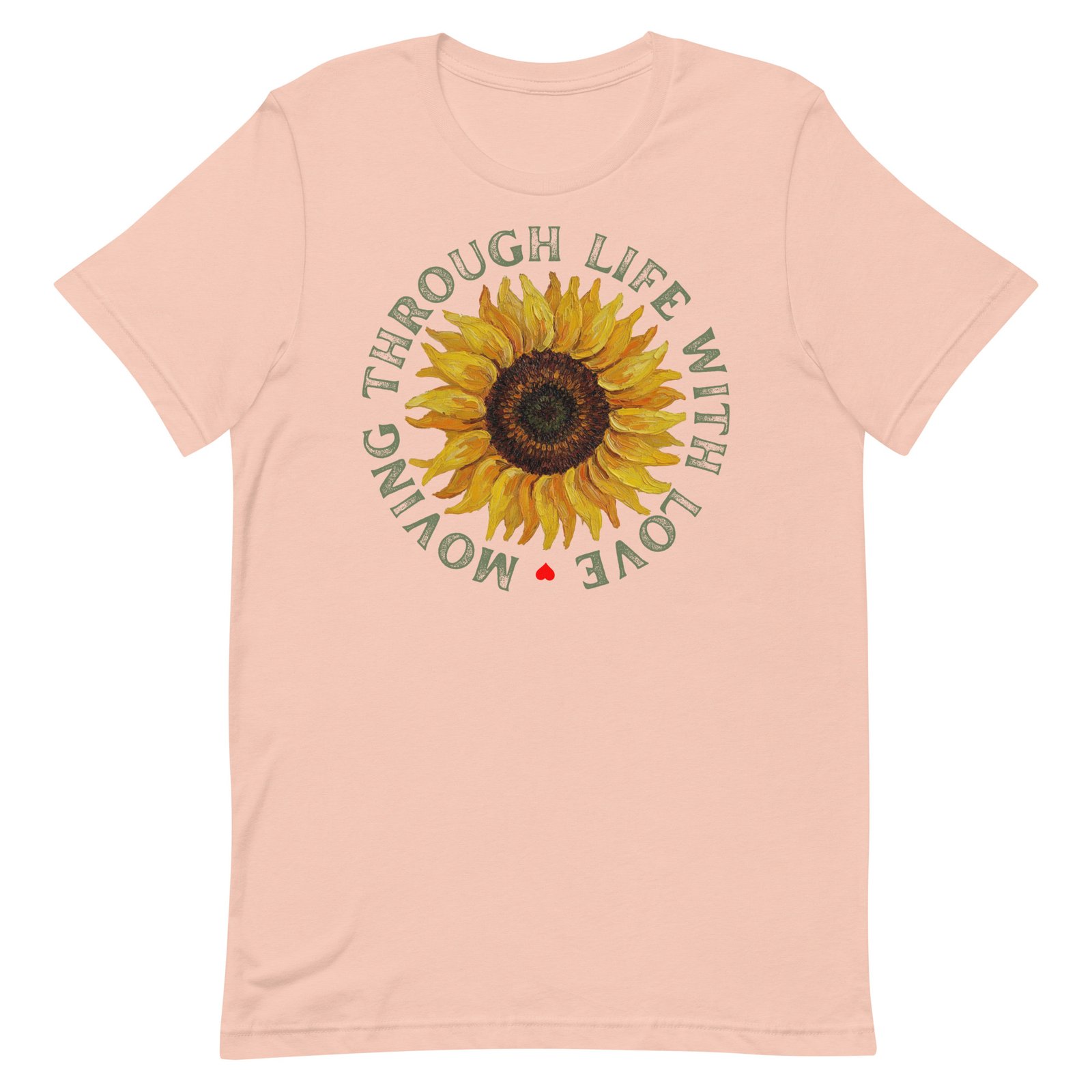Moving through life with love Unisex t-shirt - Image 32