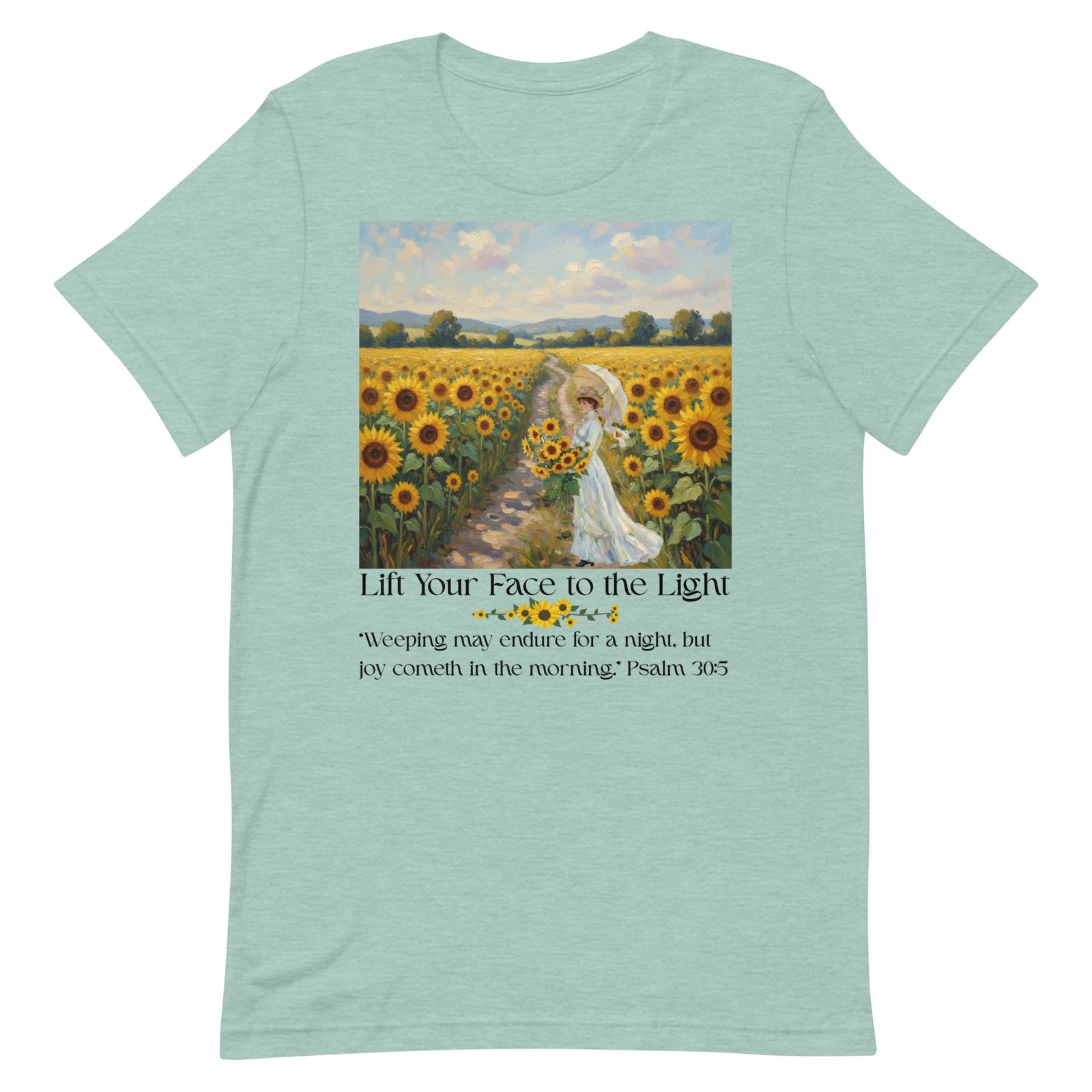 Lift your face to the light-Unisex t-shirt - Image 33